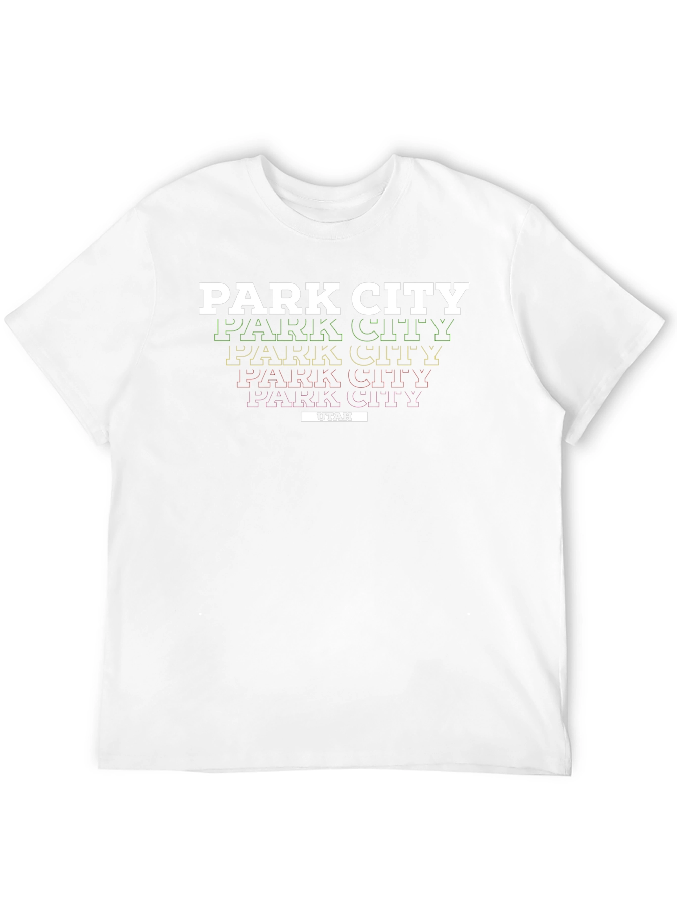 Park City Utah Graphic Tee - Retro Style