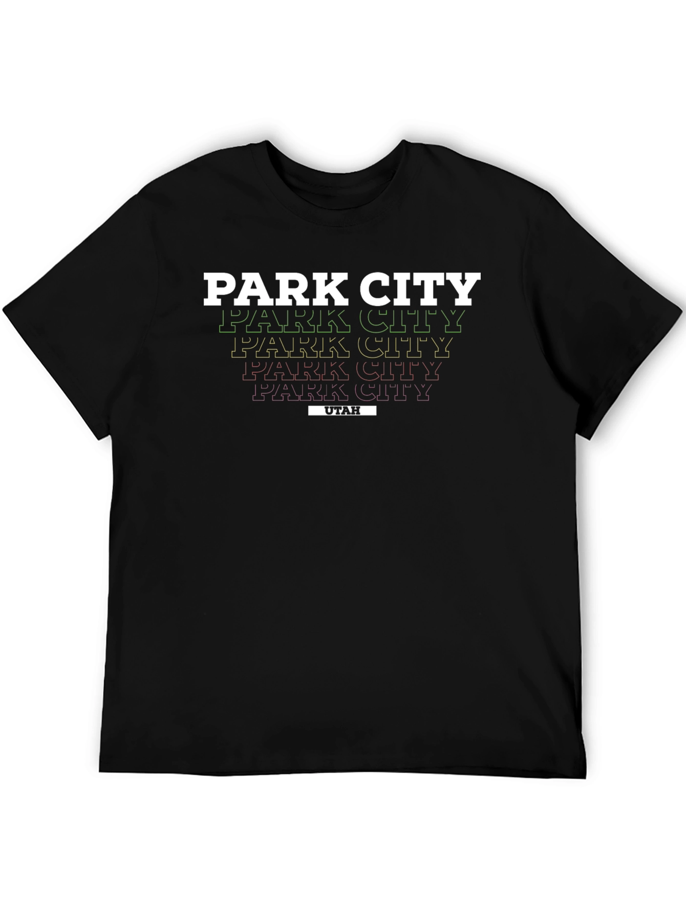 Park City Utah Graphic Tee - Retro Style