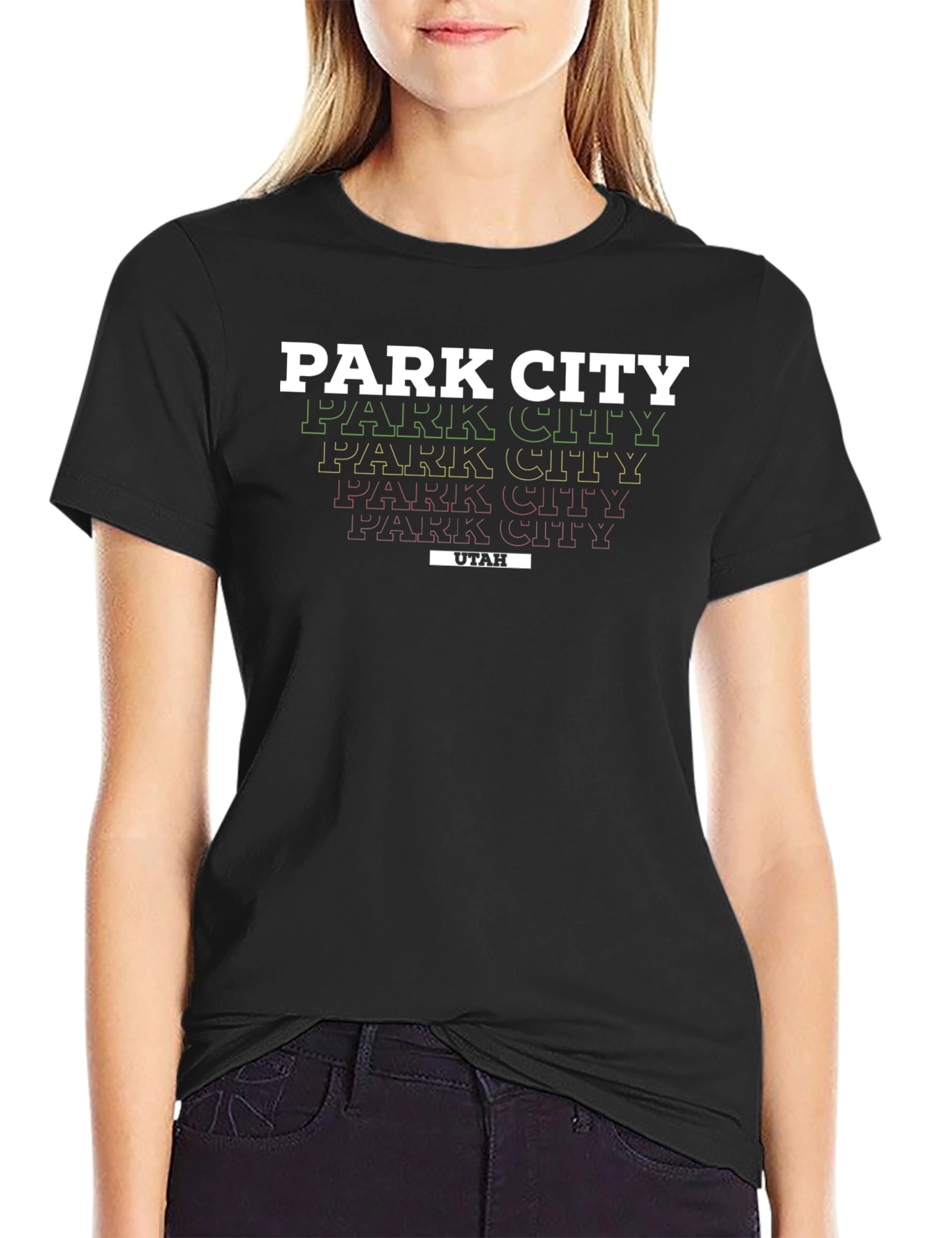 Park City Utah Graphic Tee - Retro Style