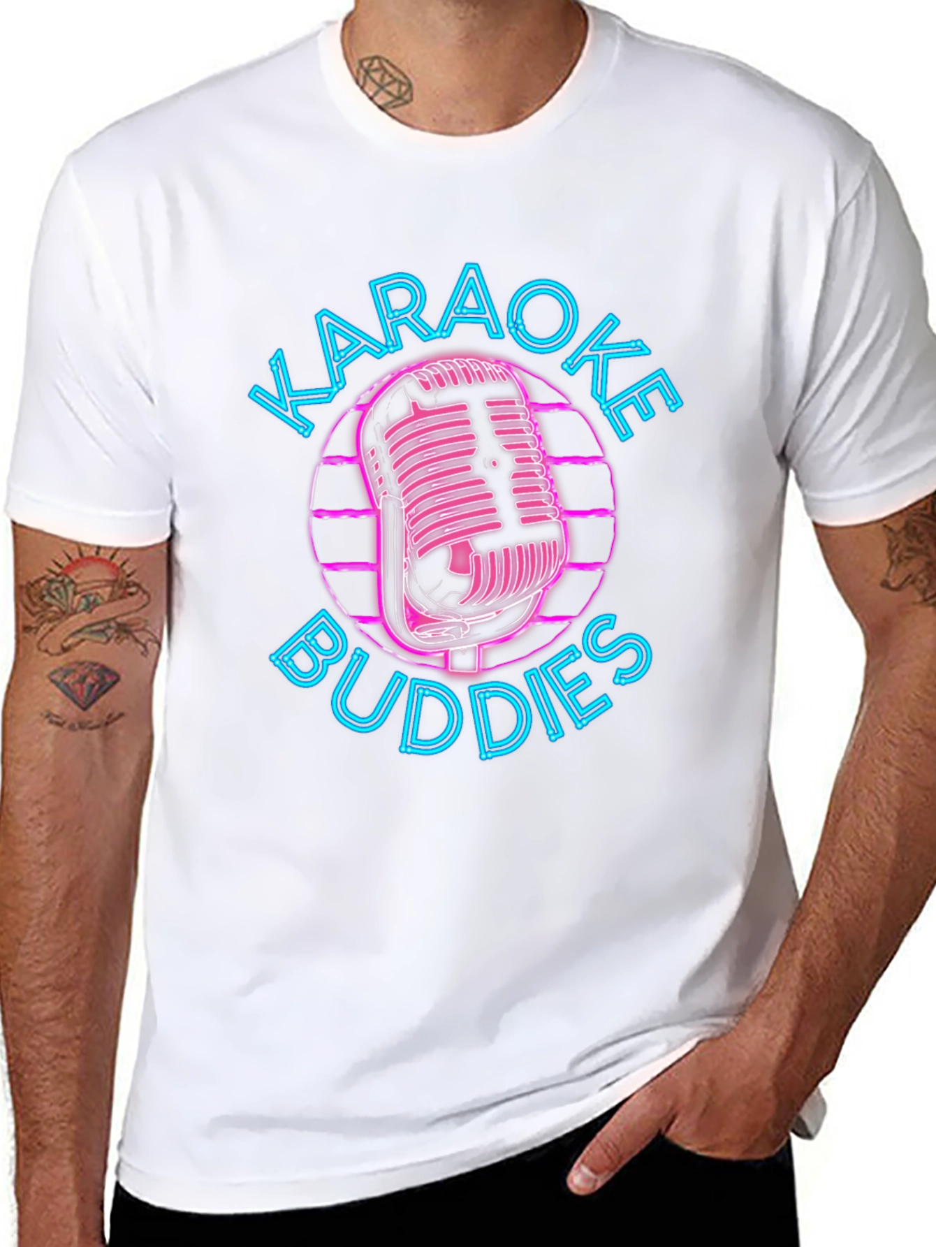 Karaoke Buddies Graphic Tee