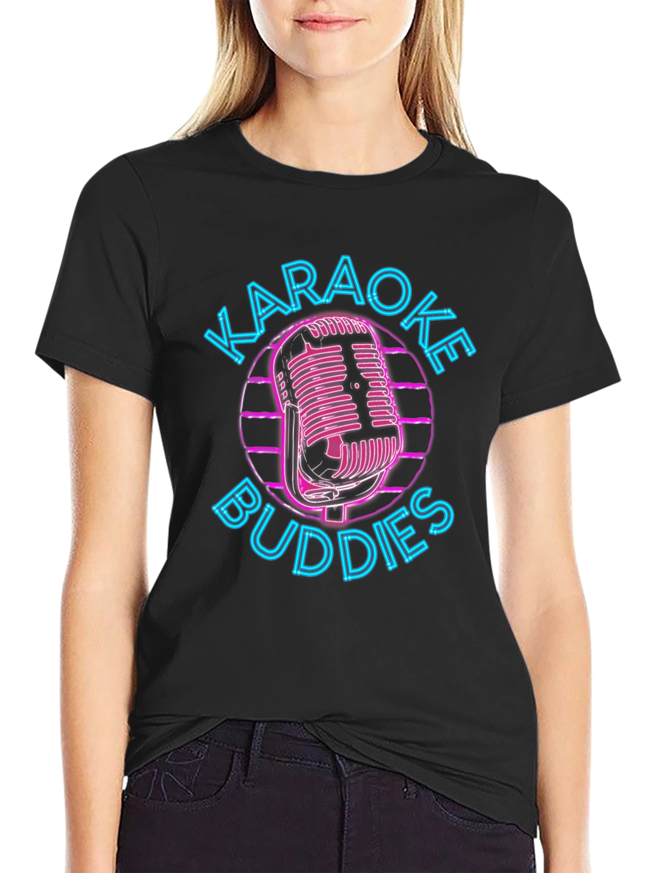 Karaoke Buddies Graphic Tee