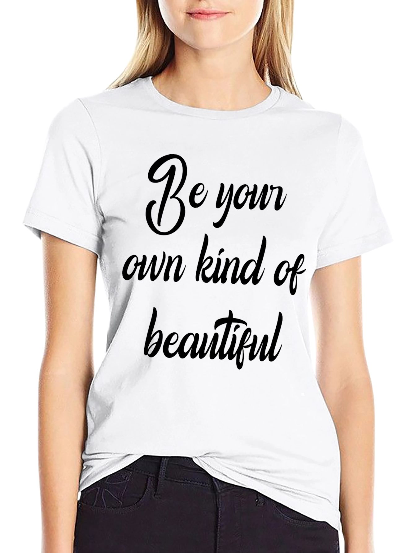 Be Your Own Kind of Beautiful Black T-Shirt