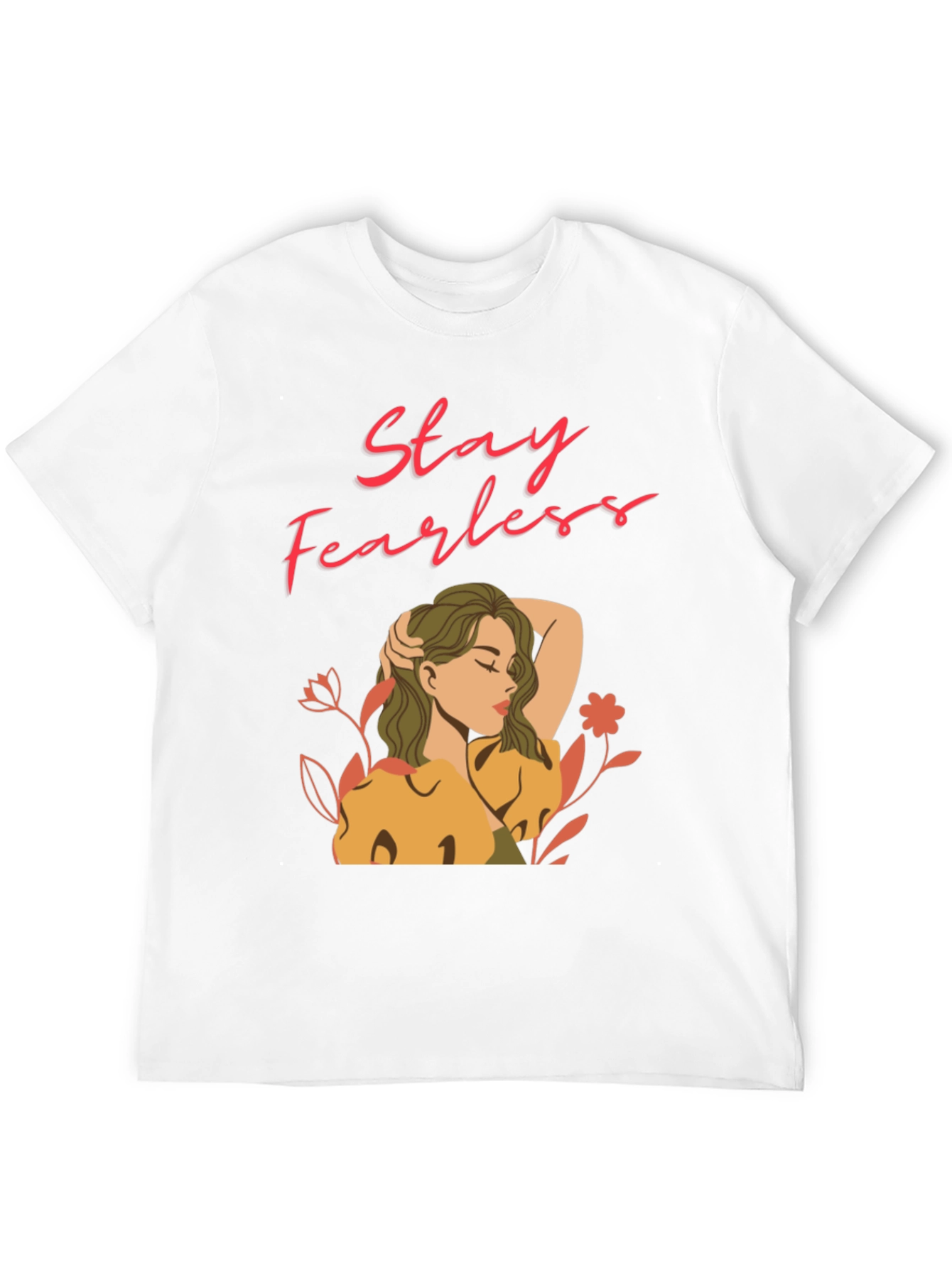 Stay Fearless Graphic Tee - Black T-Shirt