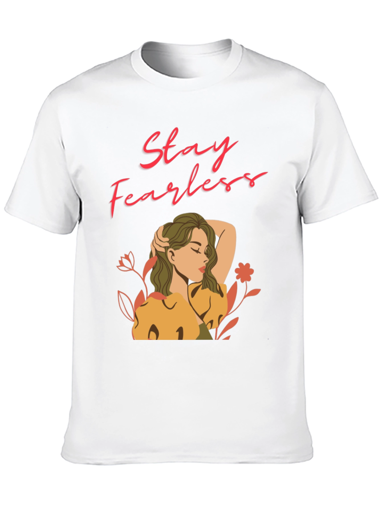 Stay Fearless Graphic Tee - Black T-Shirt
