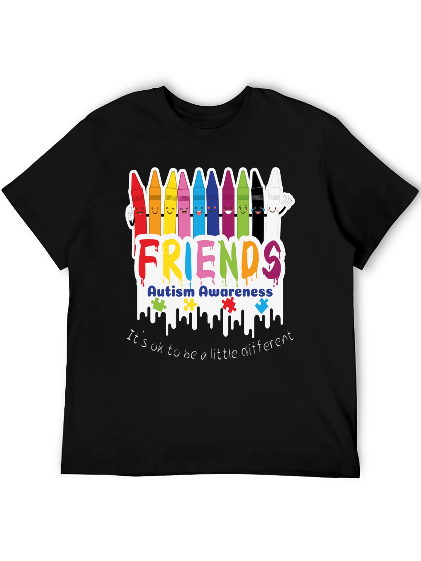 Autism Awareness Friends T-Shirt