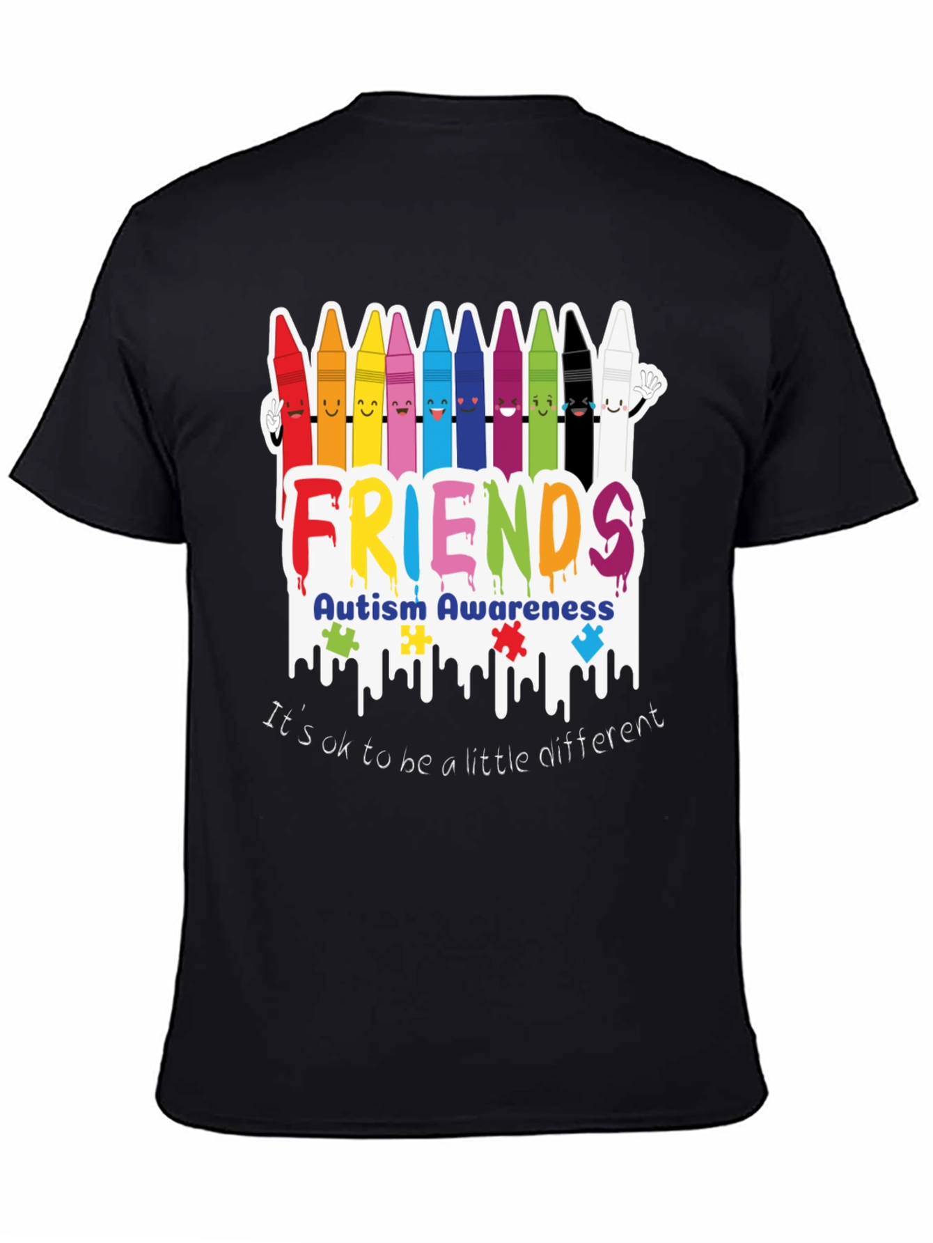 Autism Awareness Friends T-Shirt