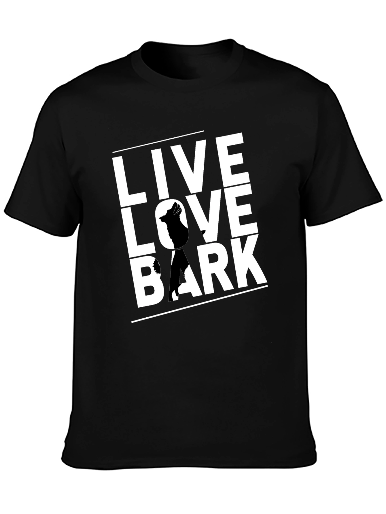 Live Love Bark Dog T-Shirt