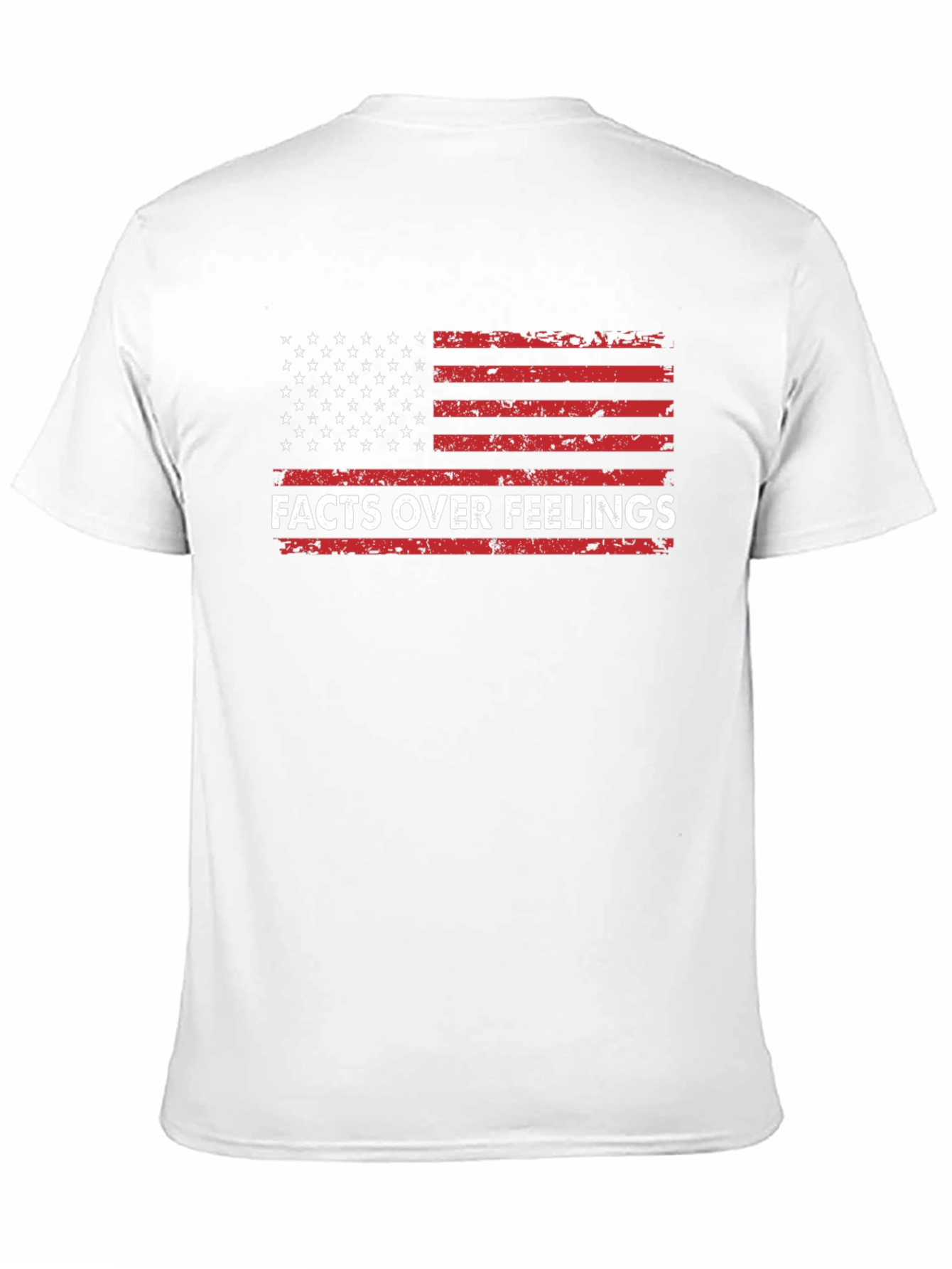 Facts Over Feelings American Flag T-Shirt