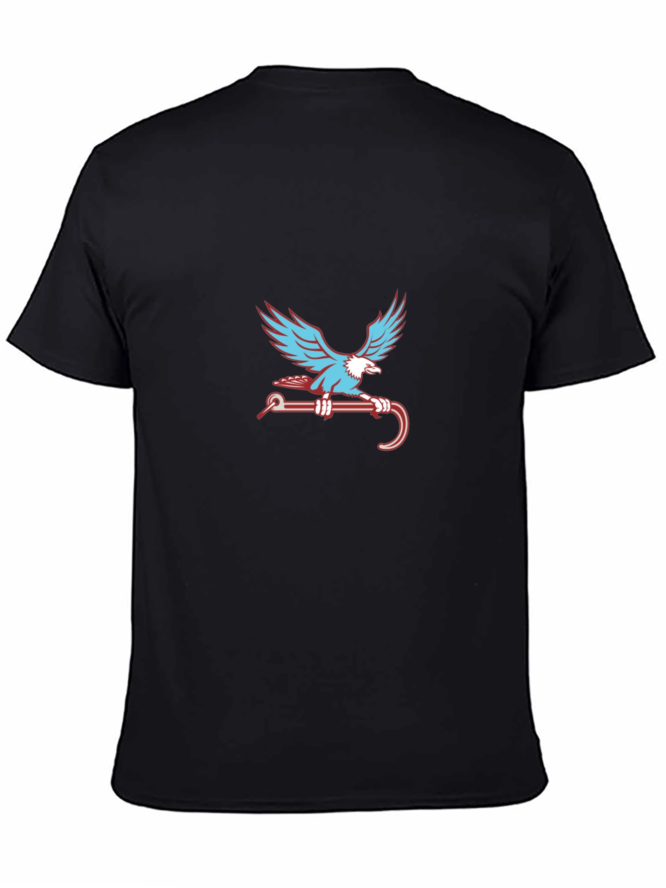 Eagle Perched T-Shirt - Black