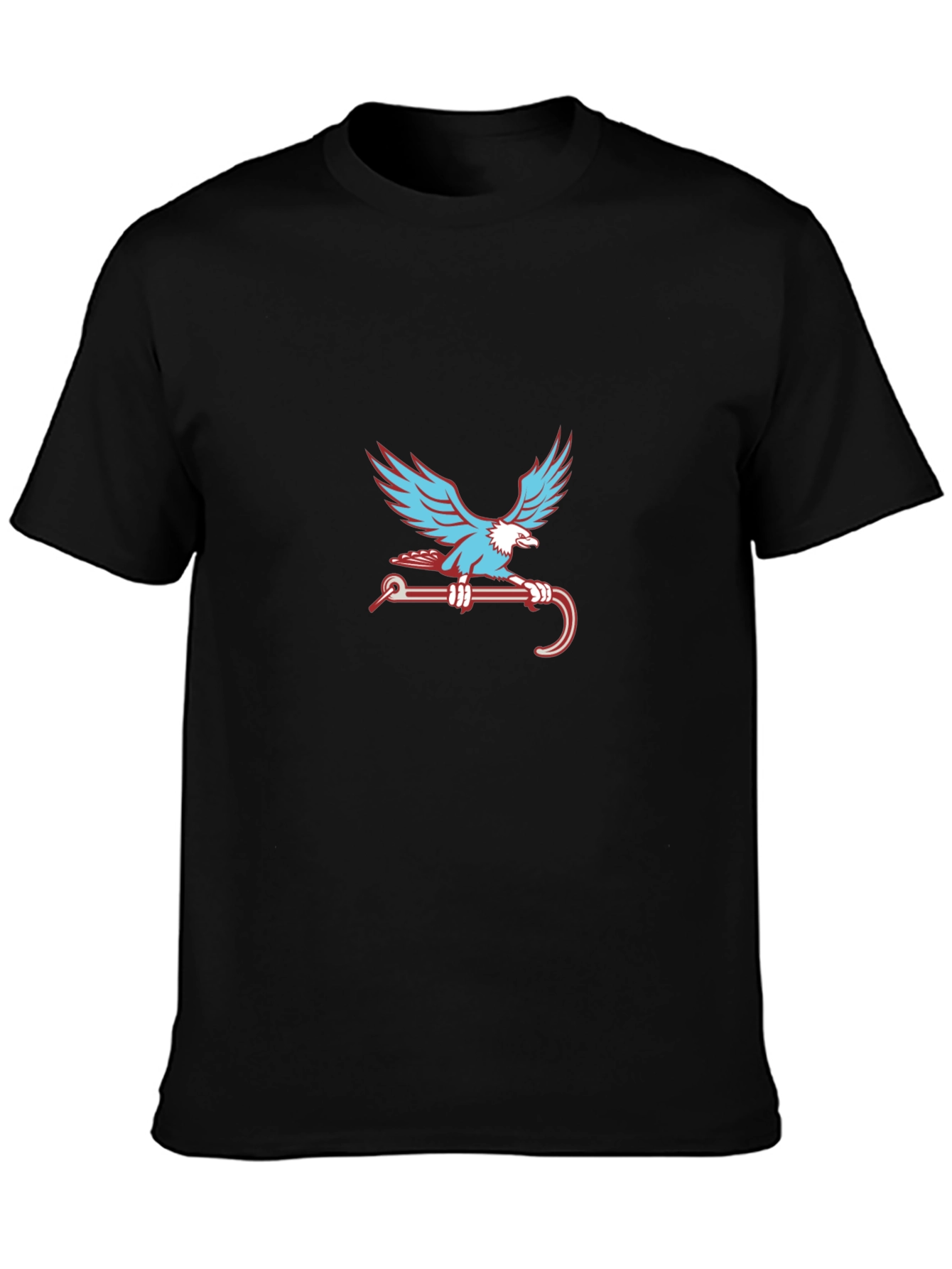 Eagle Perched T-Shirt - Black