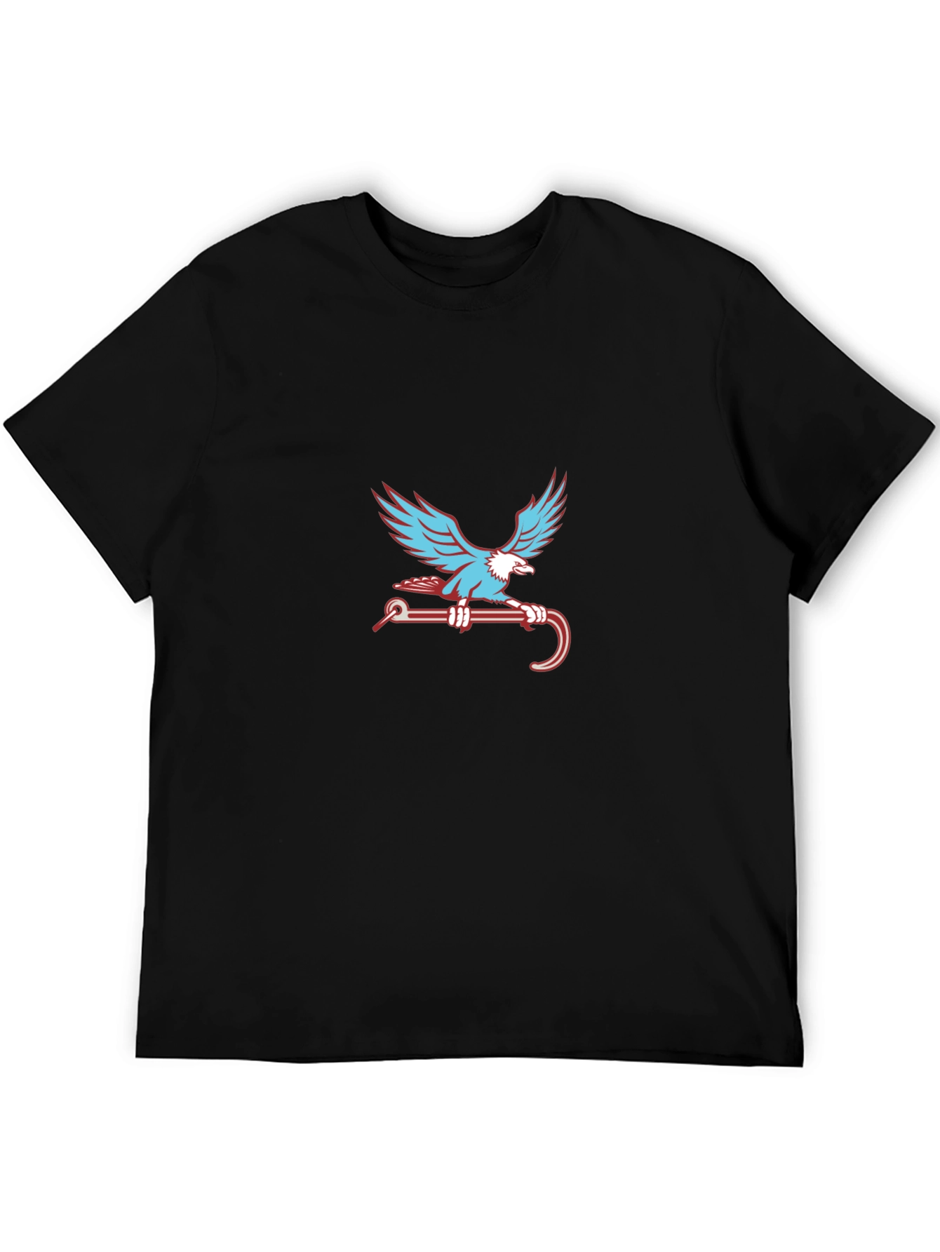 Eagle Perched T-Shirt - Black