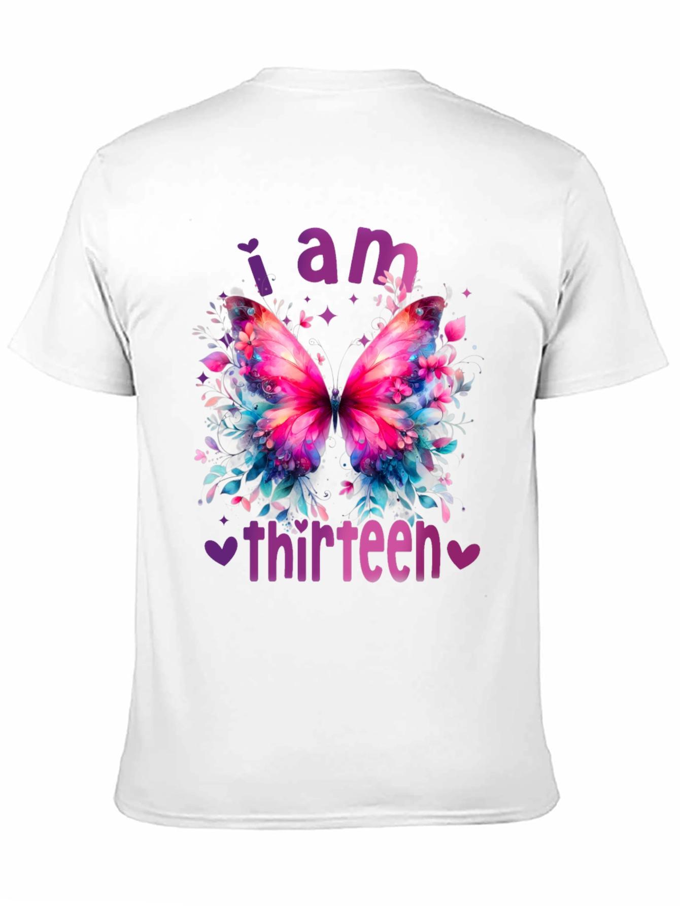I am Thirteen Butterfly T-Shirt