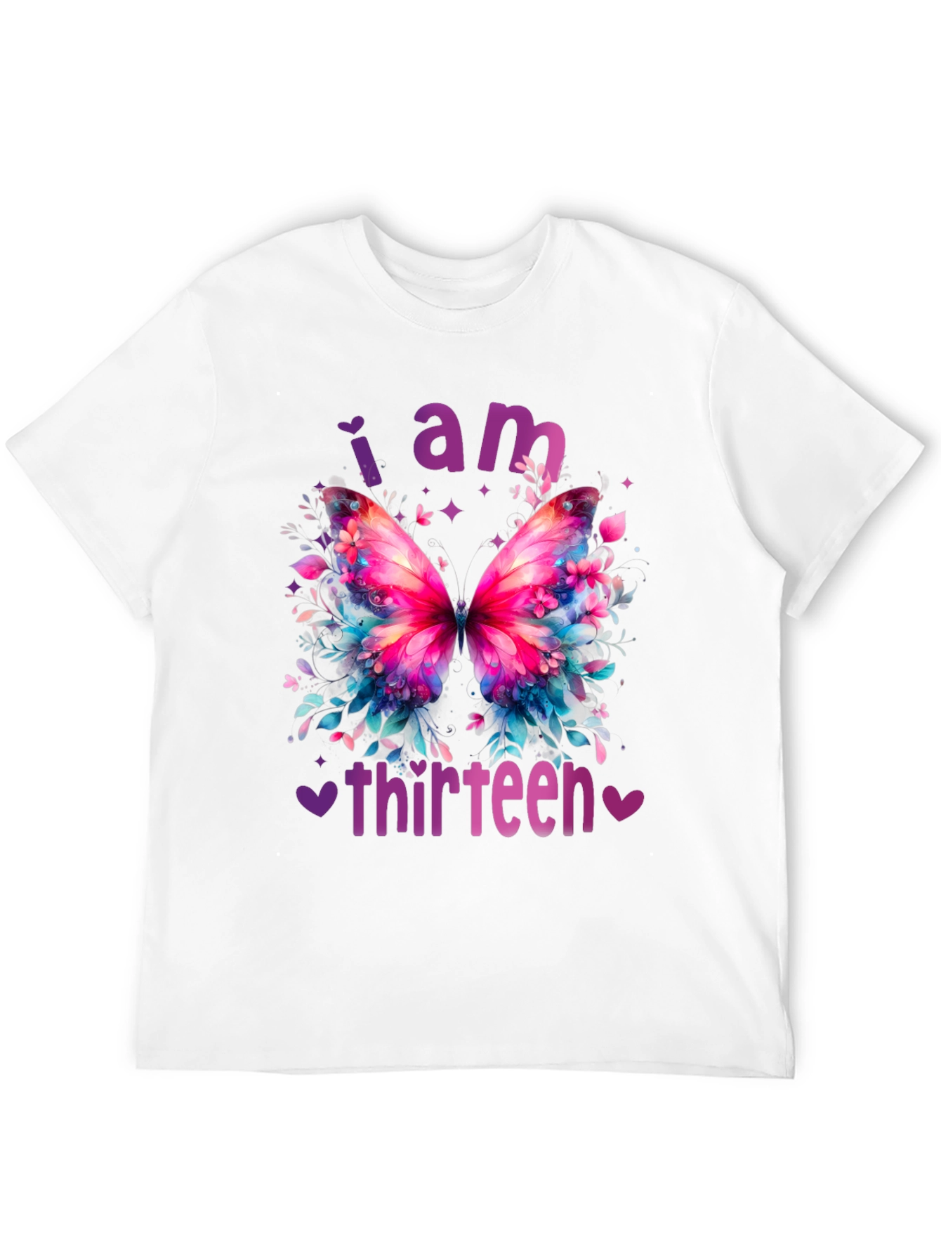 I am Thirteen Butterfly T-Shirt