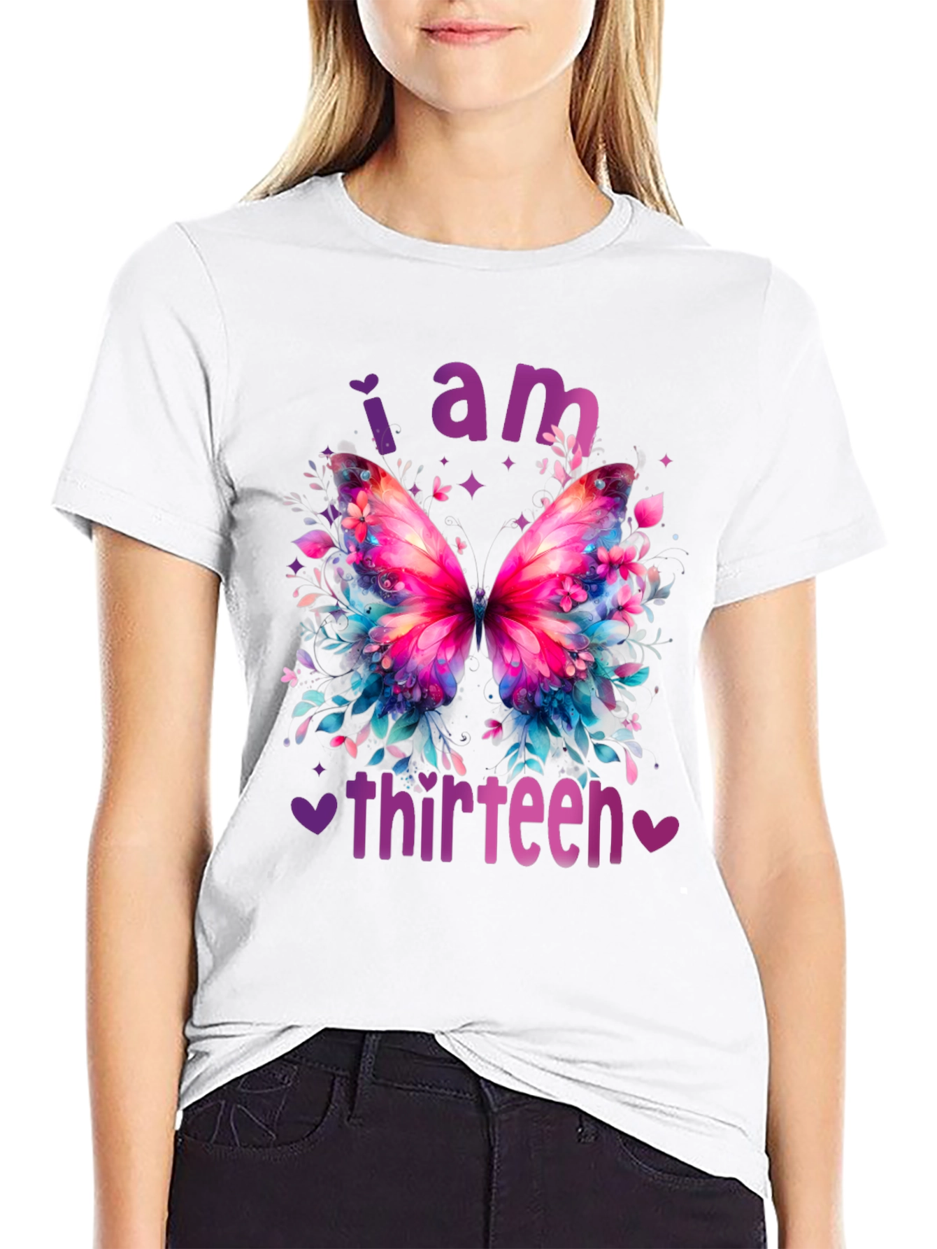 I am Thirteen Butterfly T-Shirt