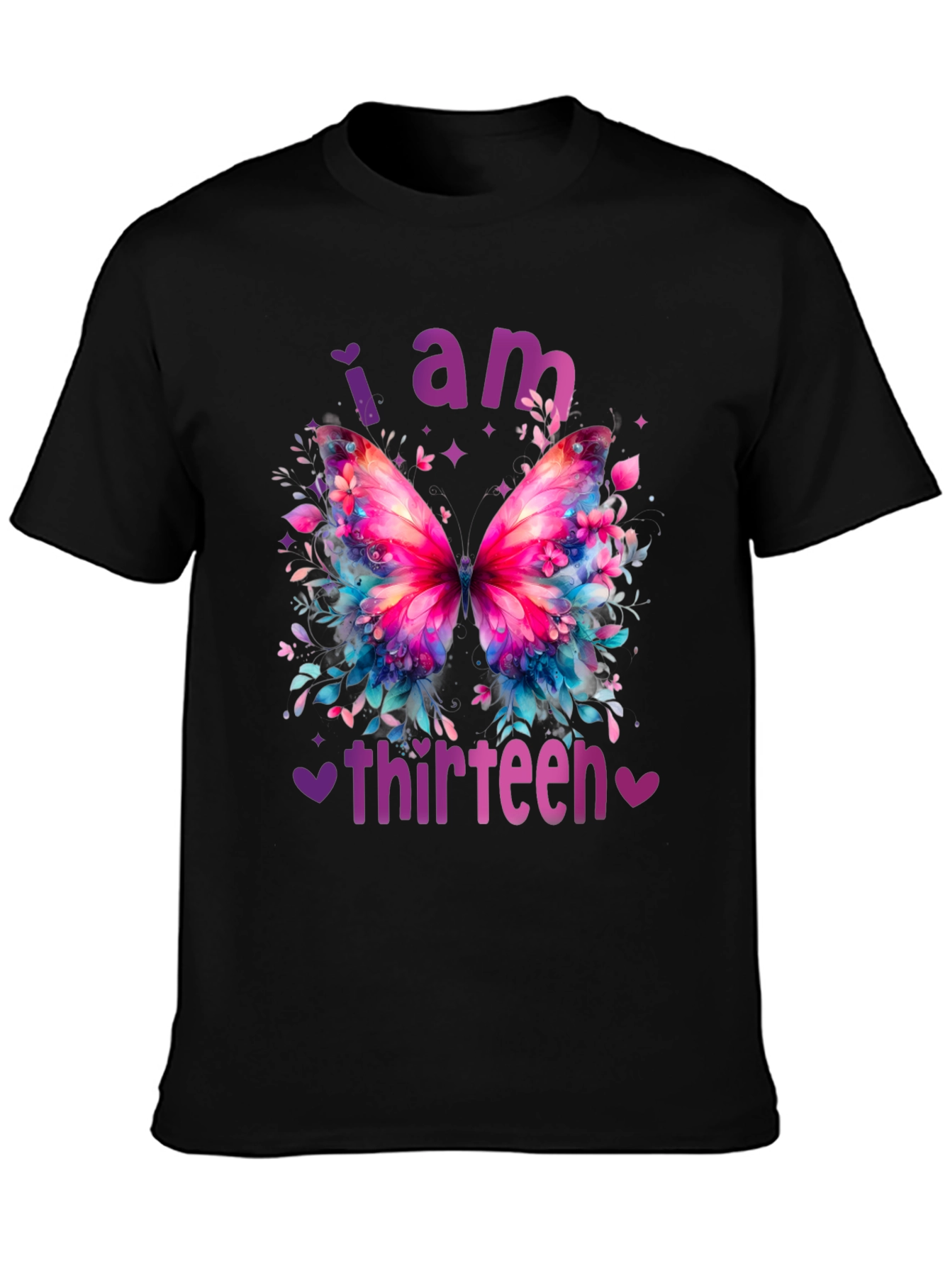 I am Thirteen Butterfly T-Shirt