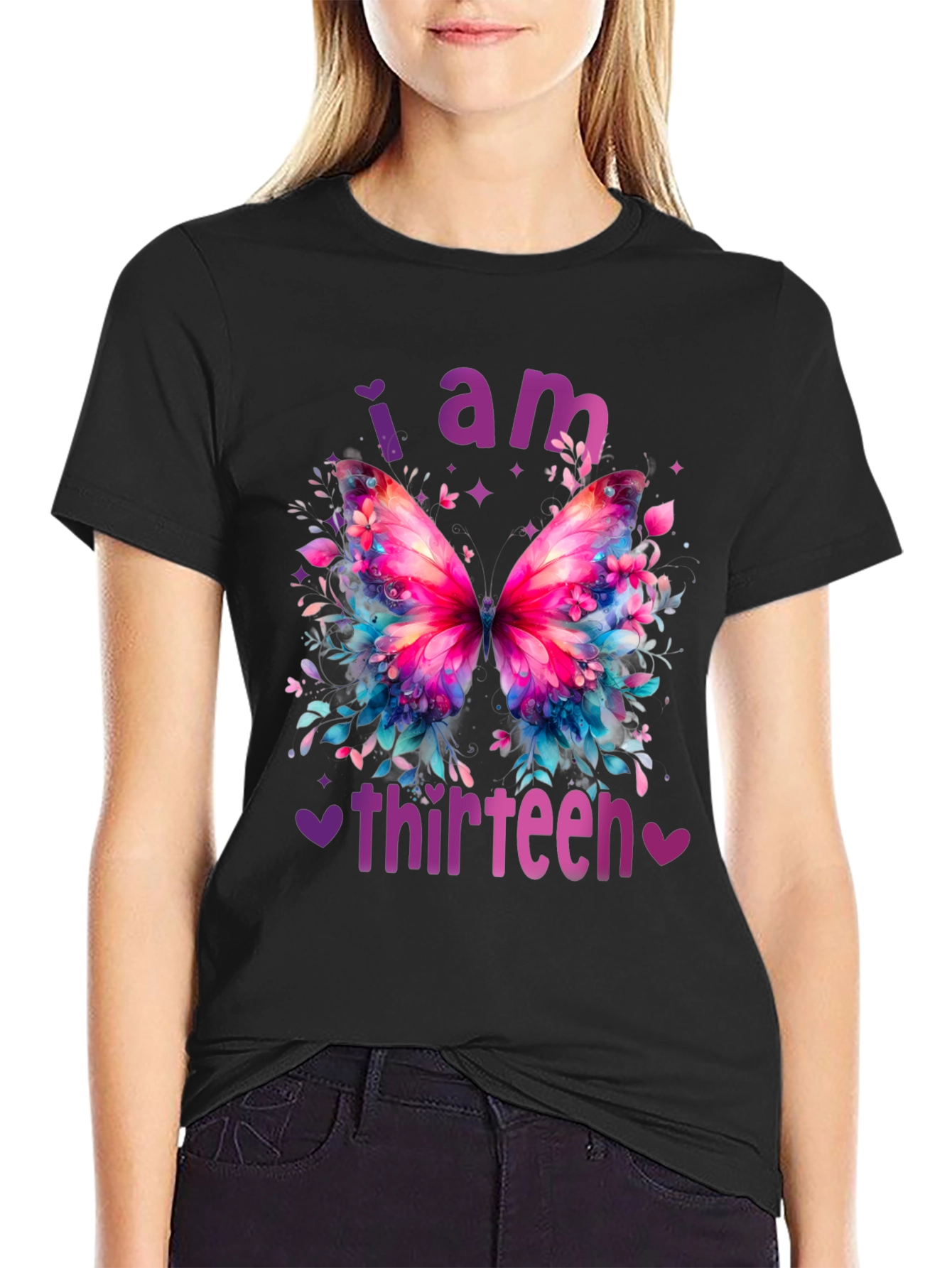 I am Thirteen Butterfly T-Shirt