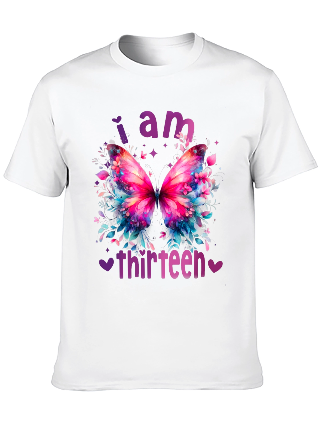 I am Thirteen Butterfly T-Shirt