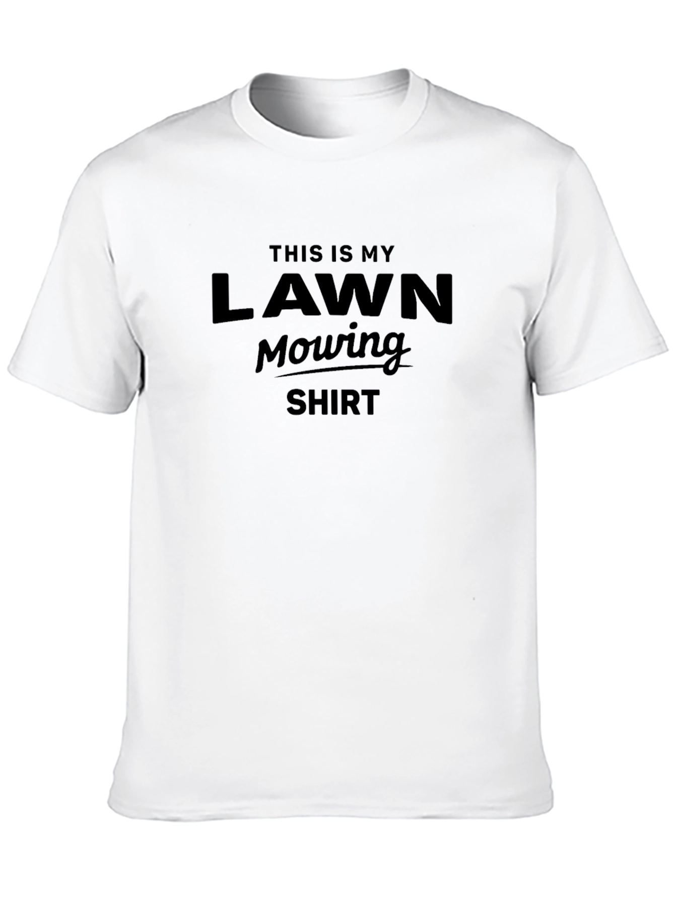Lawn Mowing Shirt - Novelty Graphic Tee