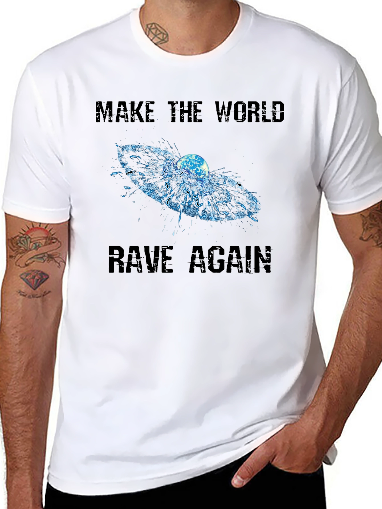 Make the World Rave Again Graphic T-Shirt
