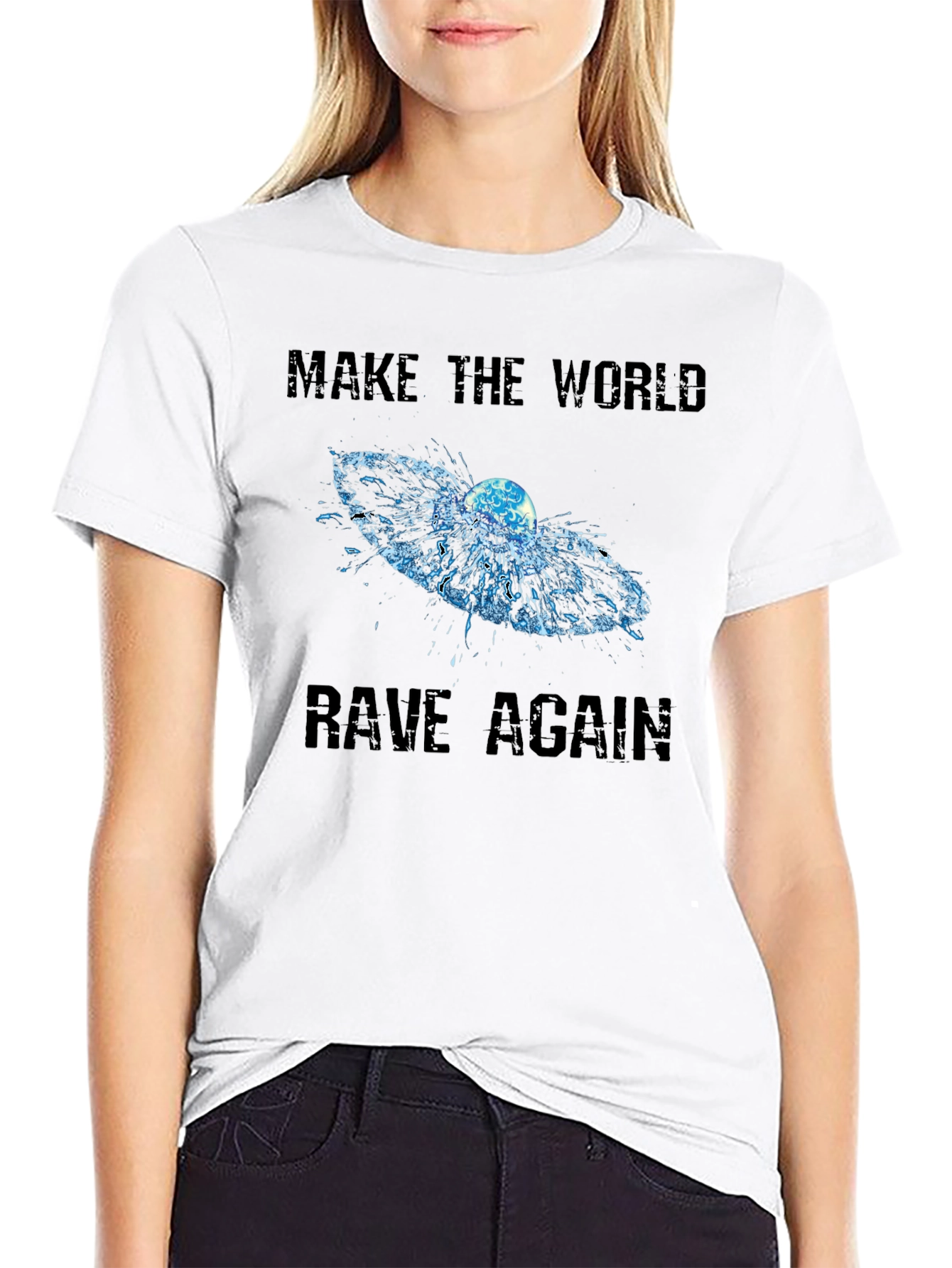 Make the World Rave Again Graphic T-Shirt