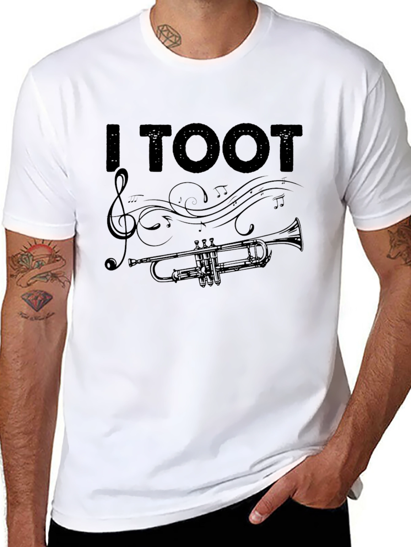 I Toot Trumpet Graphic T-Shirt