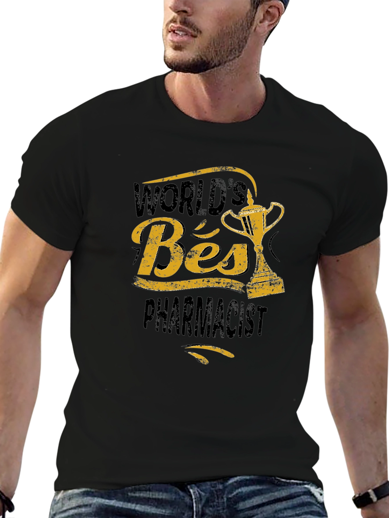 Worlds Best Pharmacist Graphic T-Shirt