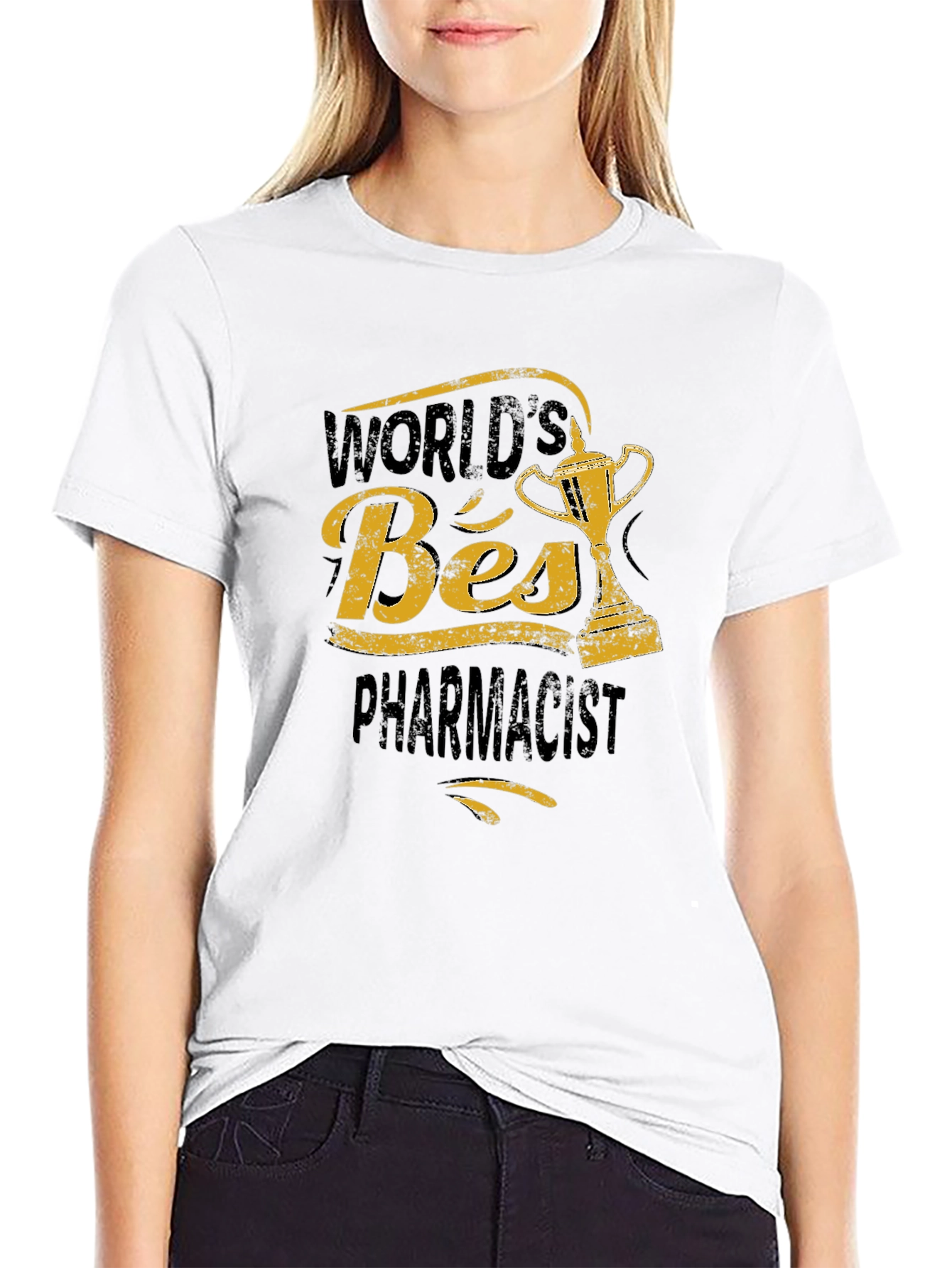 Worlds Best Pharmacist Graphic T-Shirt