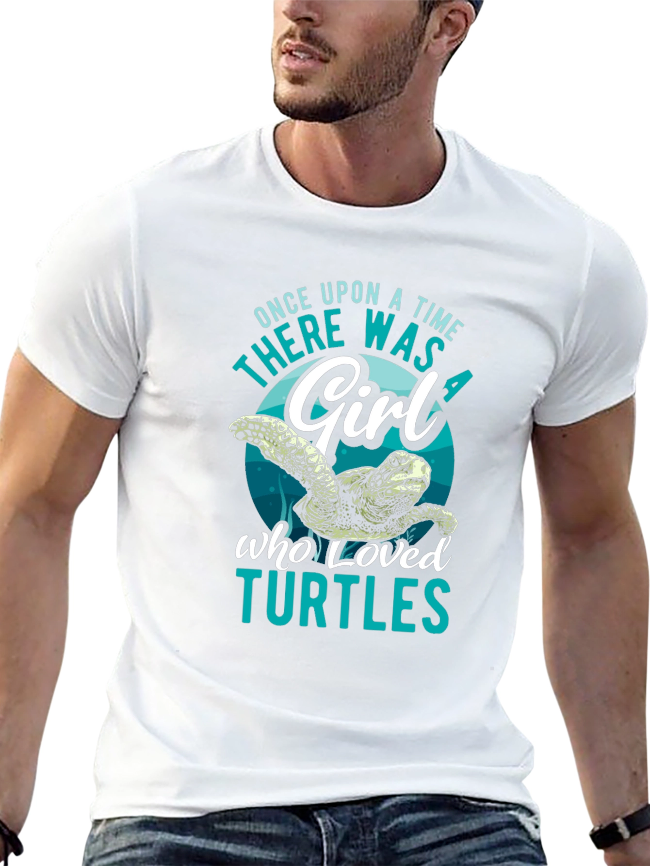 Turtle Lover Black T-Shirt