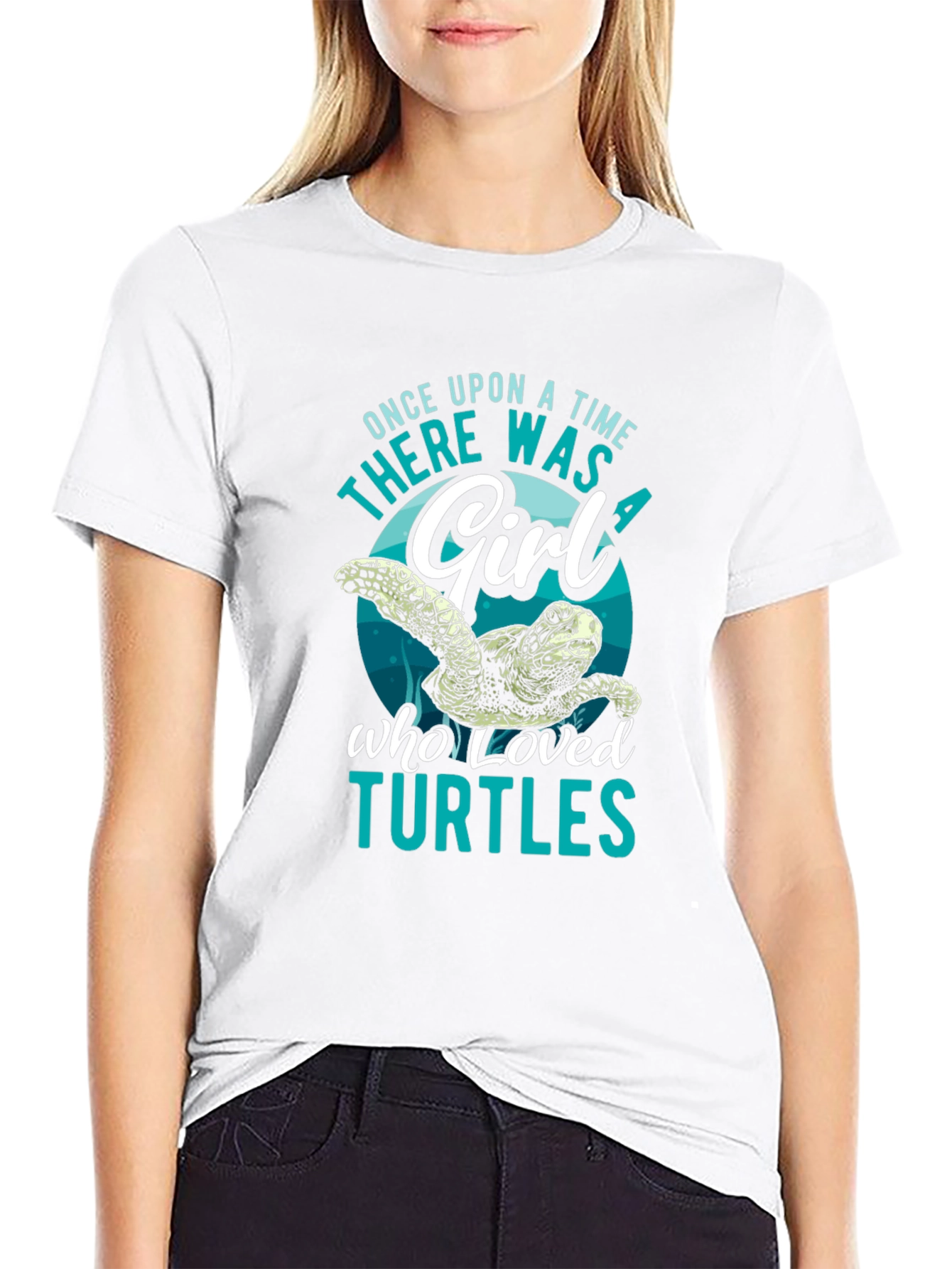 Turtle Lover Black T-Shirt