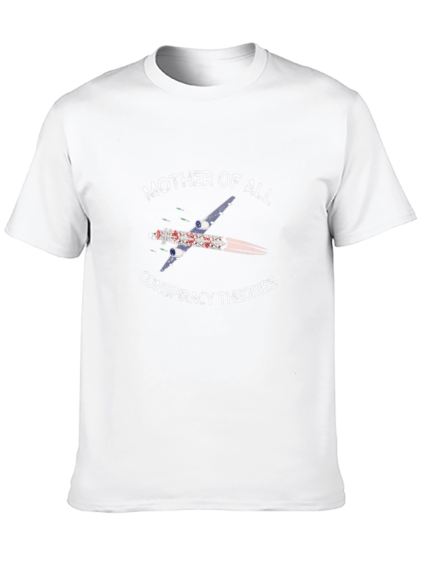 Conspiracy Theory Plane T-Shirt