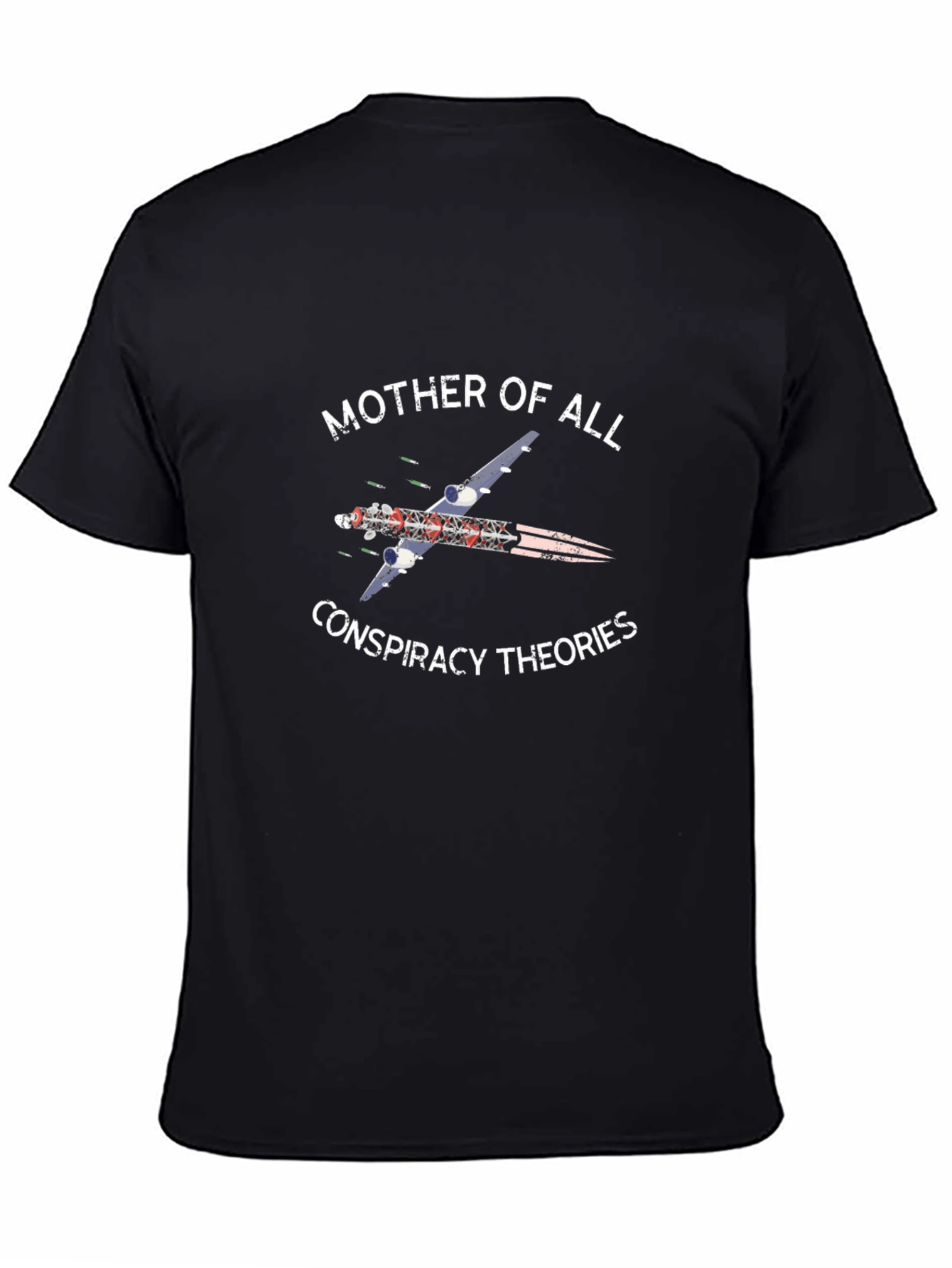 Conspiracy Theory Plane T-Shirt