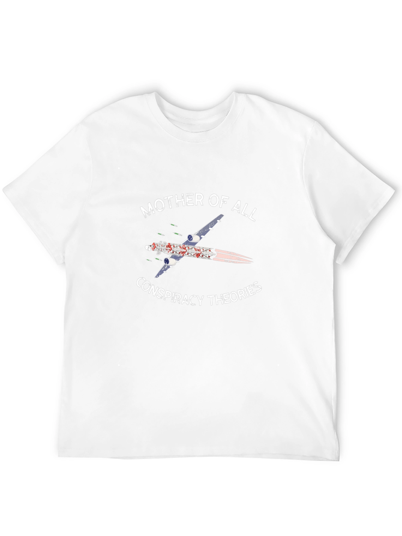 Conspiracy Theory Plane T-Shirt