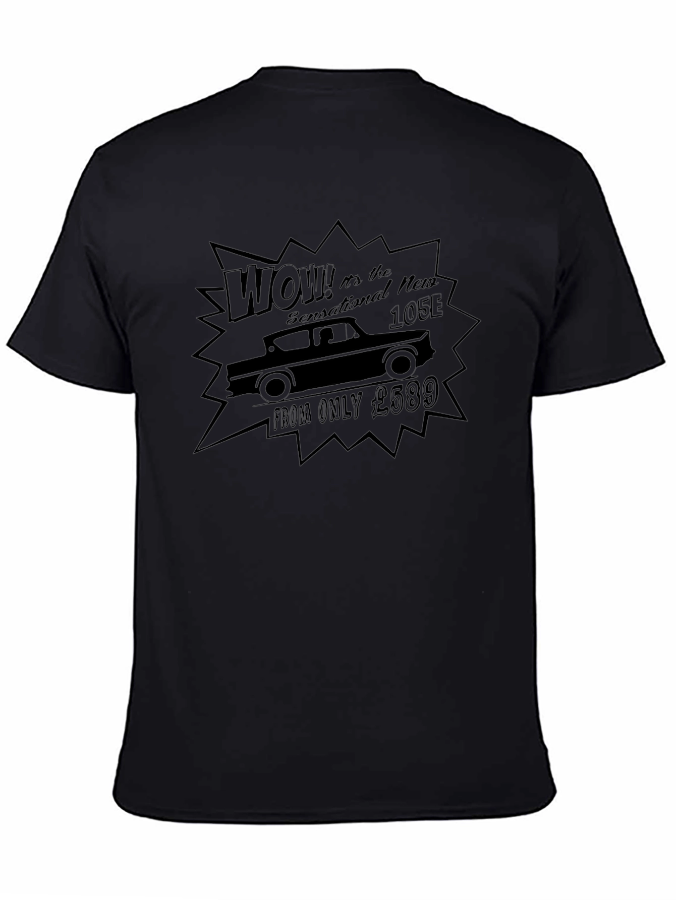 Sensational New 105E Car Graphic T-Shirt