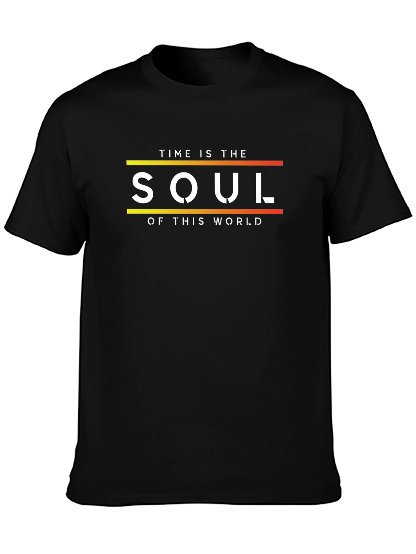 Time is the Soul T-Shirt - Stylish Graphic Tee