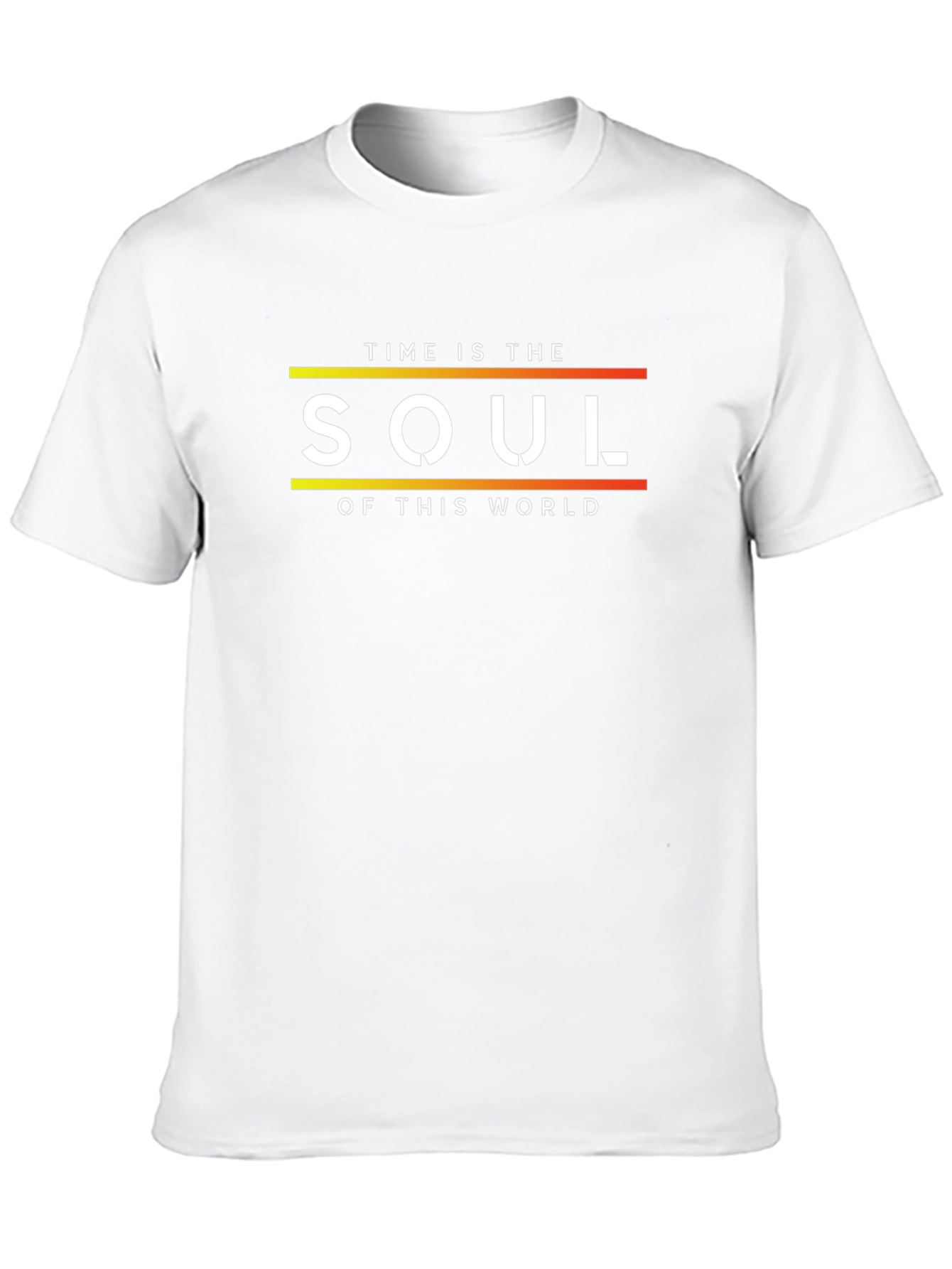 Time is the Soul T-Shirt - Stylish Graphic Tee