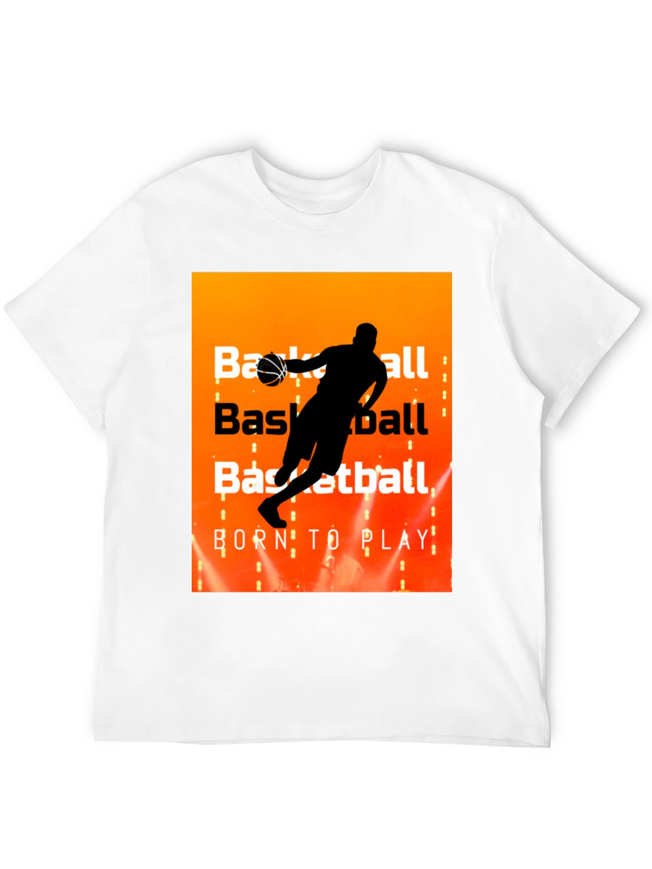 Basketball Born to Play Graphic T-Shirt