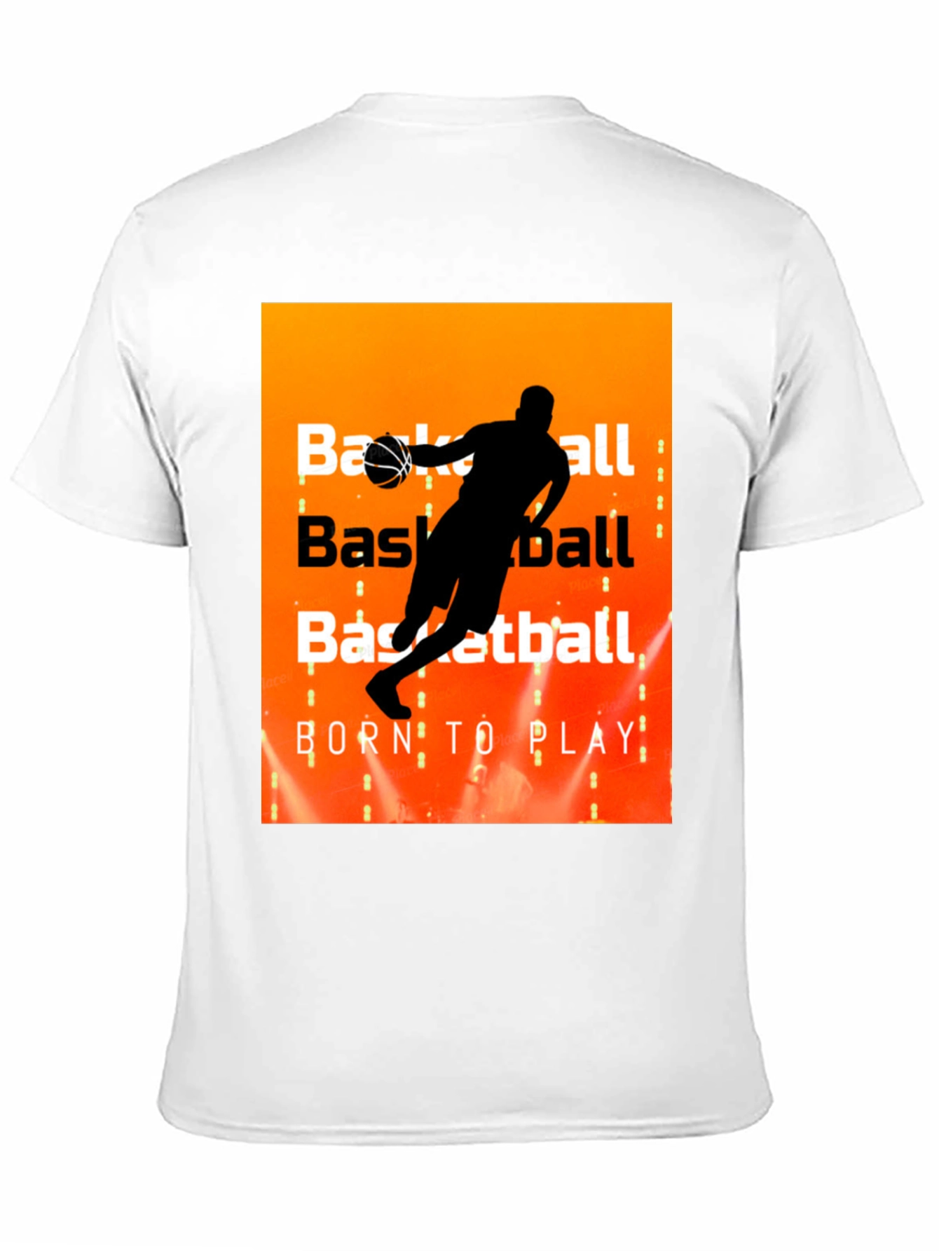 Basketball Born to Play Graphic T-Shirt