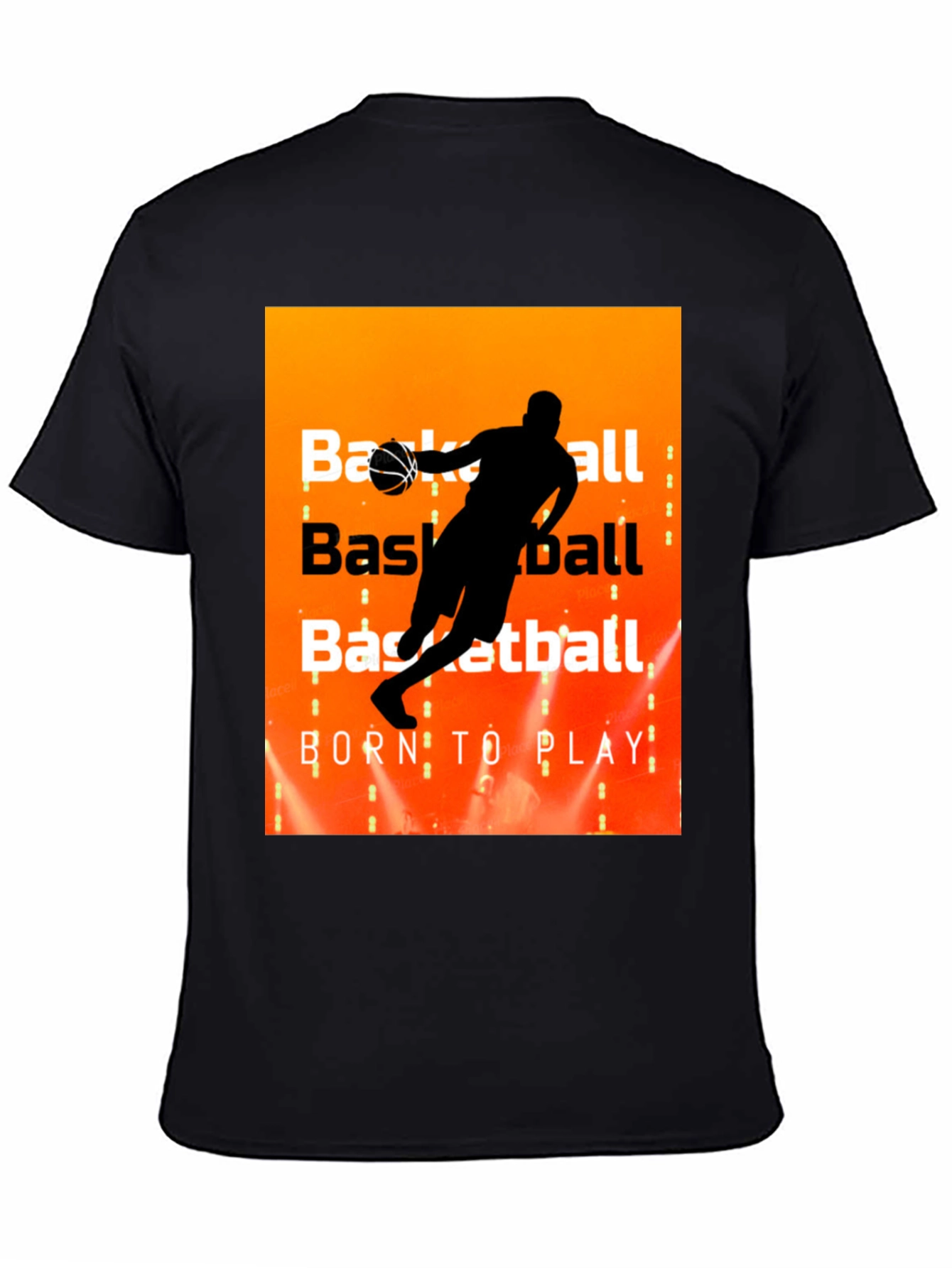 Basketball Born to Play Graphic T-Shirt