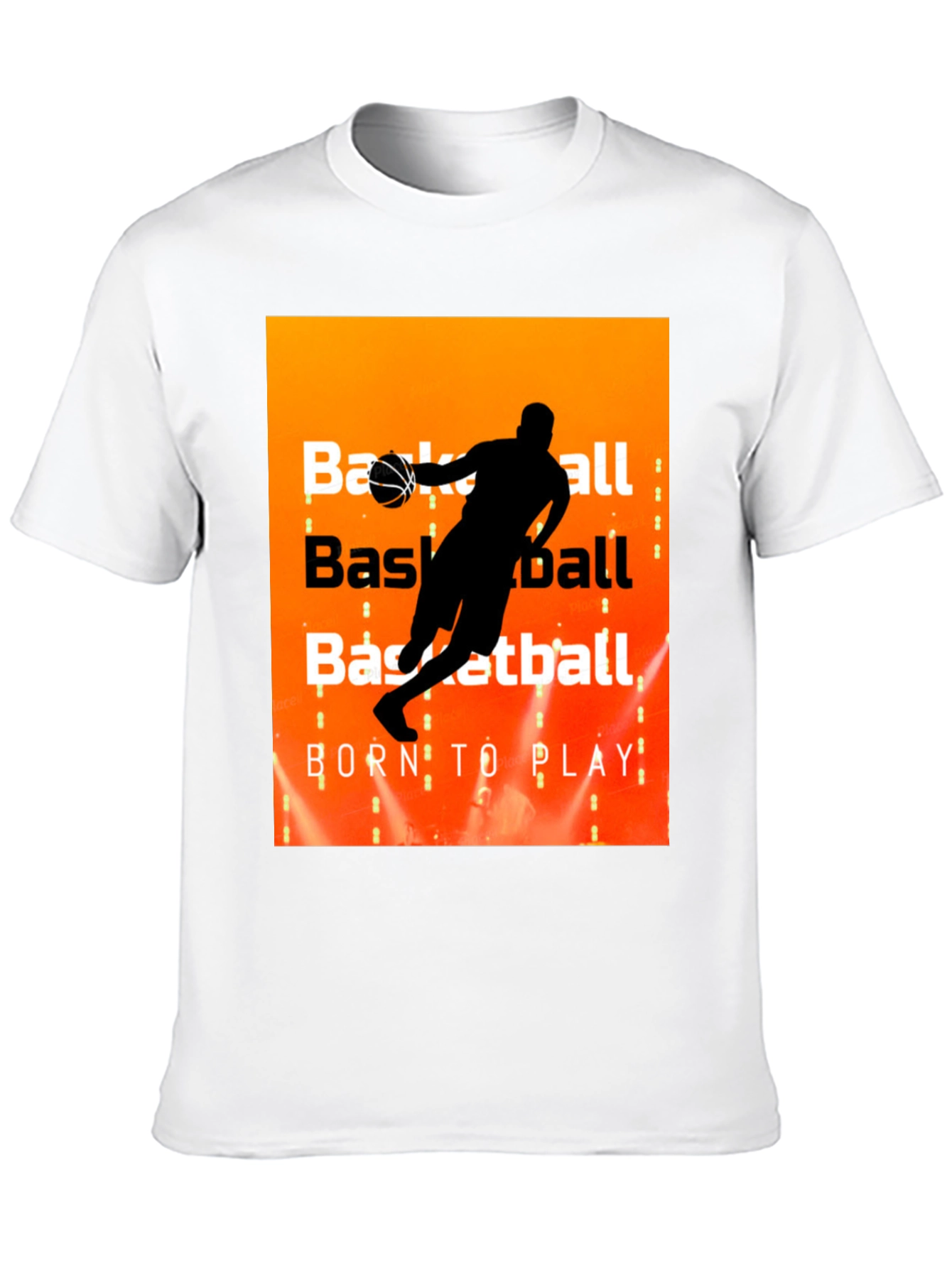 Basketball Born to Play Graphic T-Shirt