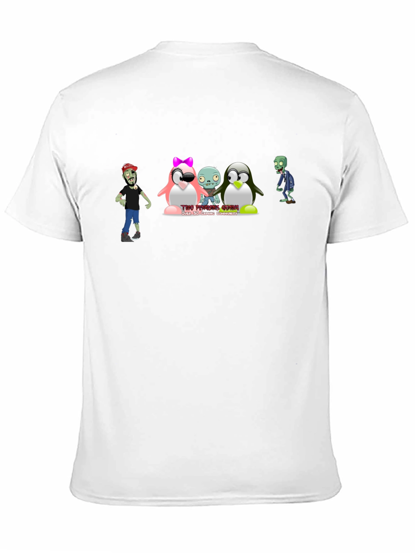 Zombie Penguin Graphic Tee