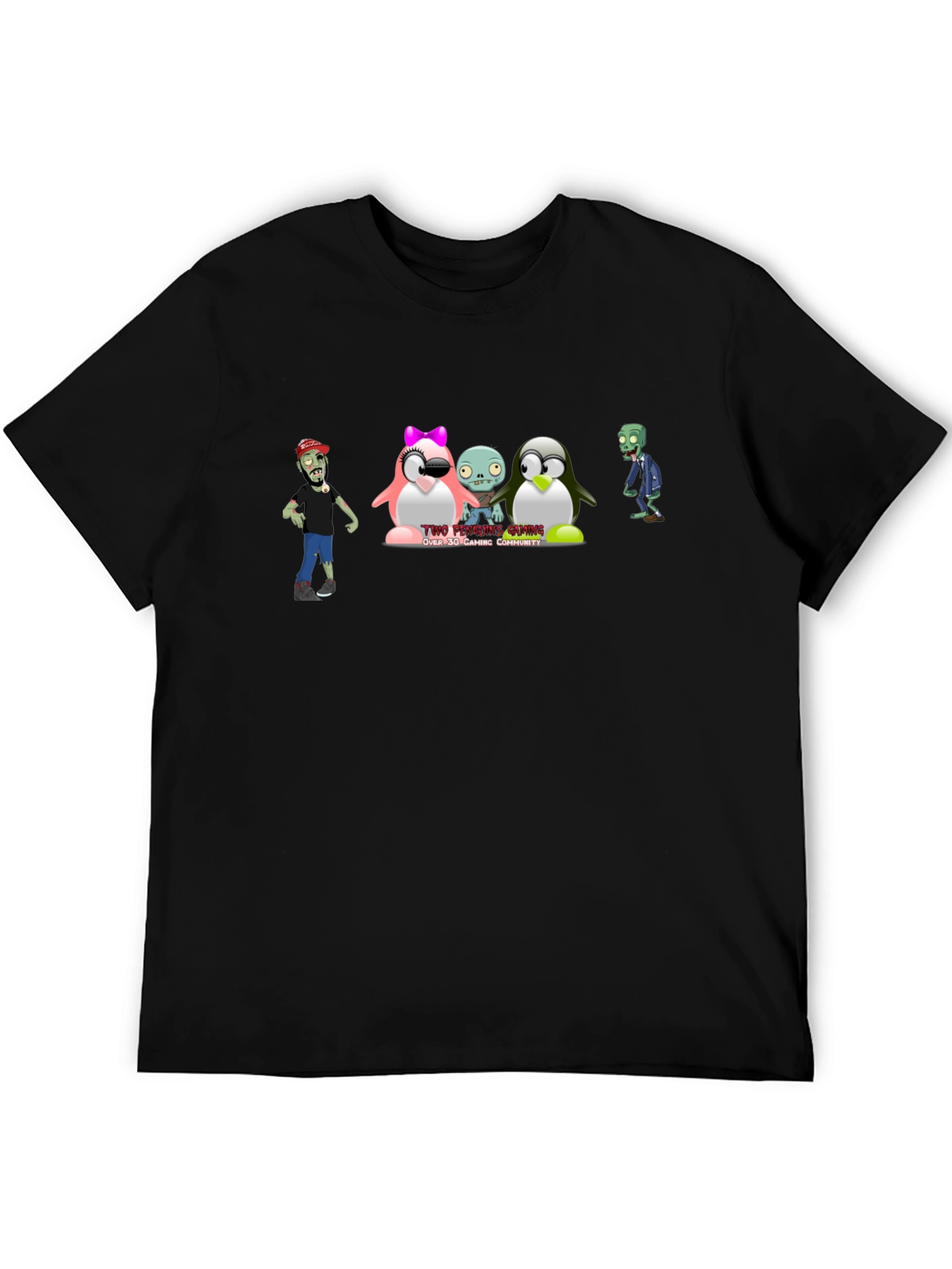 Zombie Penguin Graphic Tee