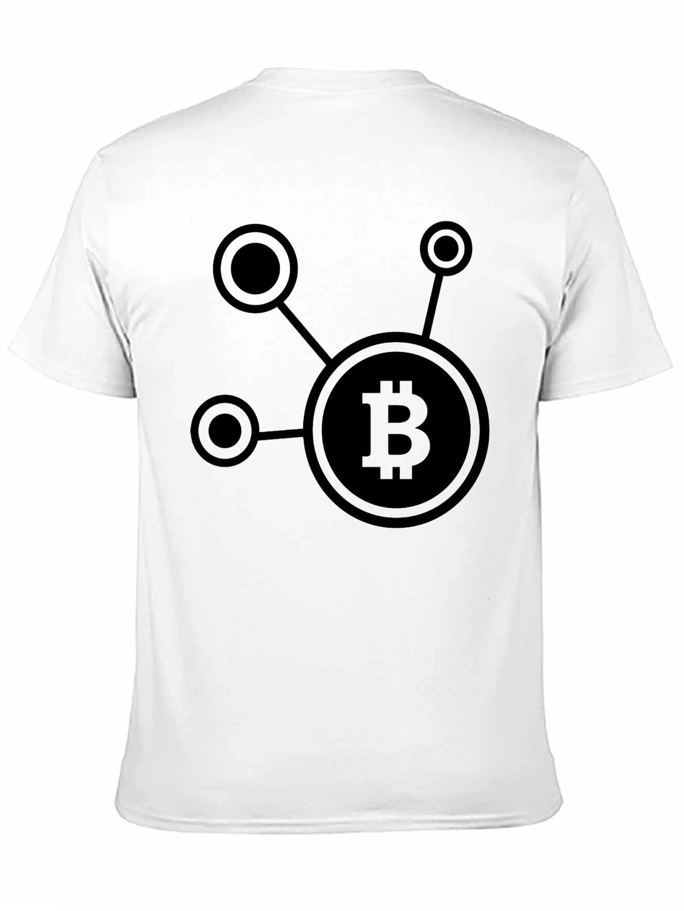 Bitcoin Network Graphic Tee - Black