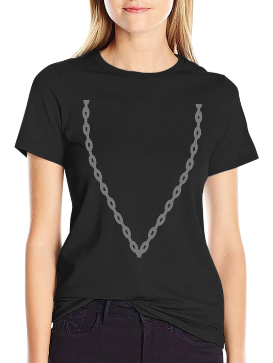 Chain Graphic Black T-Shirt
