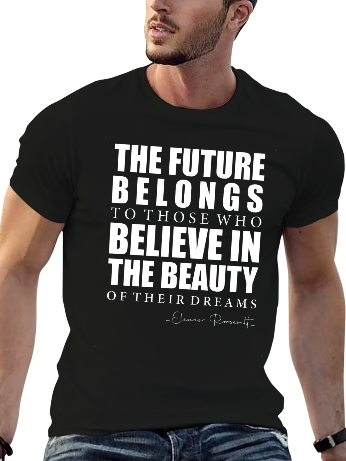 Inspirational Quote T-Shirt - Future Belongs to Believers