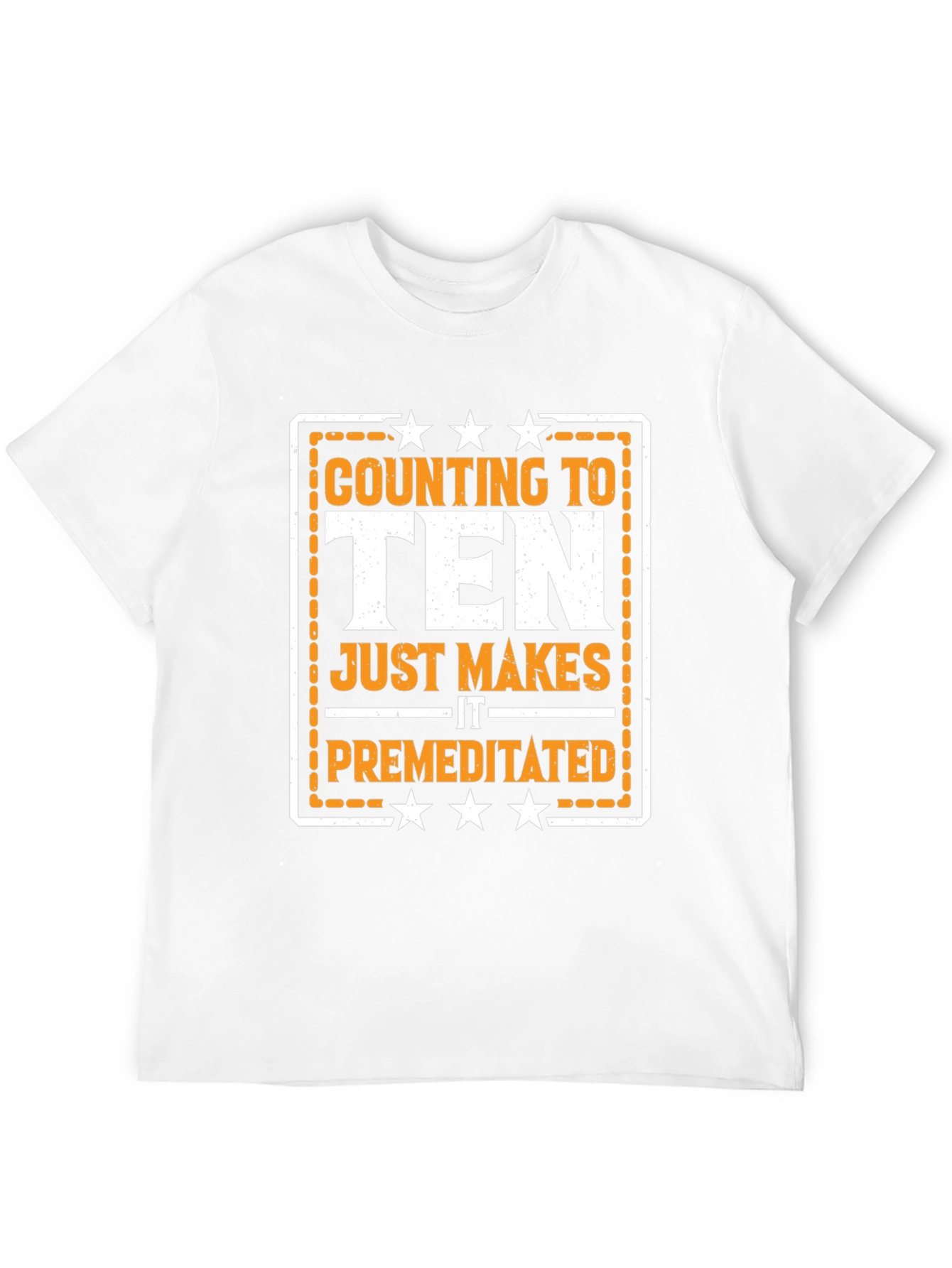 Counting to Ten T-Shirt - Funny Sarcastic Graphic Tee