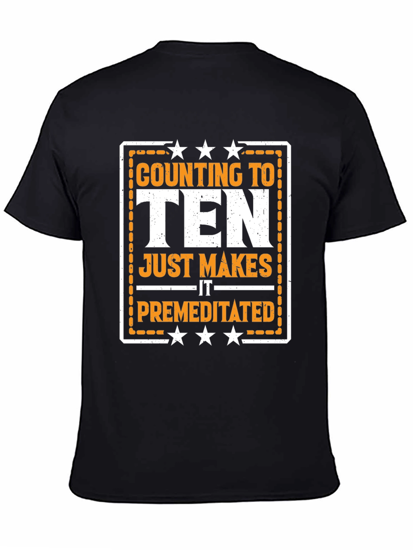 Counting to Ten T-Shirt - Funny Sarcastic Graphic Tee