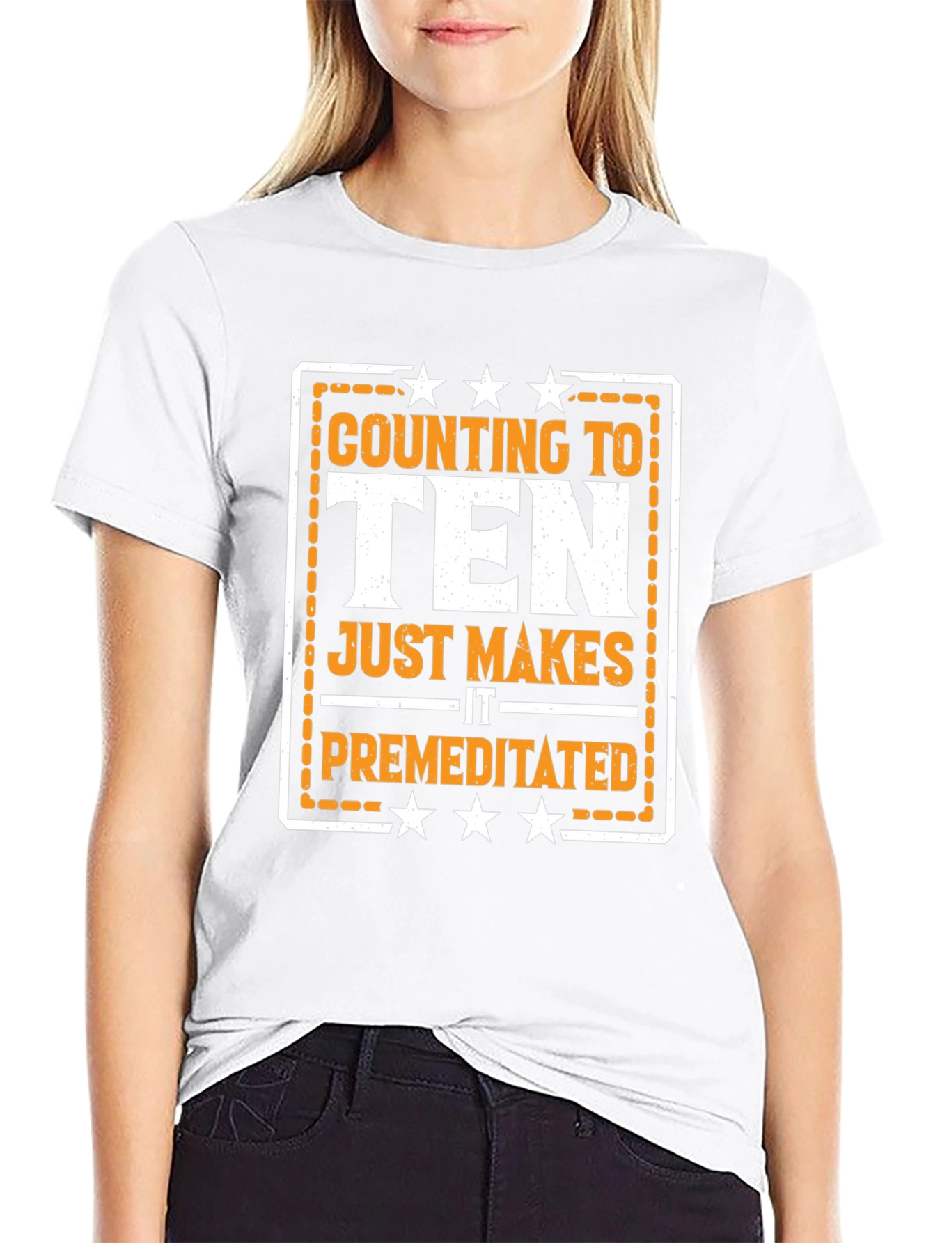 Counting to Ten T-Shirt - Funny Sarcastic Graphic Tee