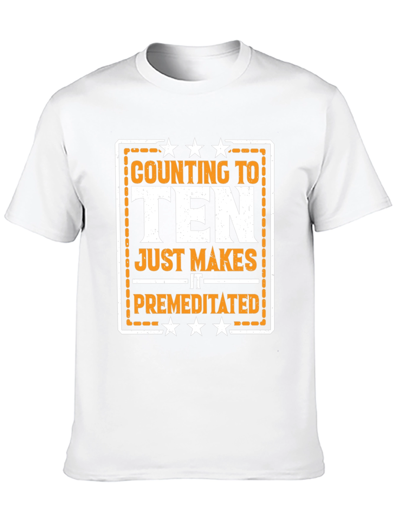 Counting to Ten T-Shirt - Funny Sarcastic Graphic Tee