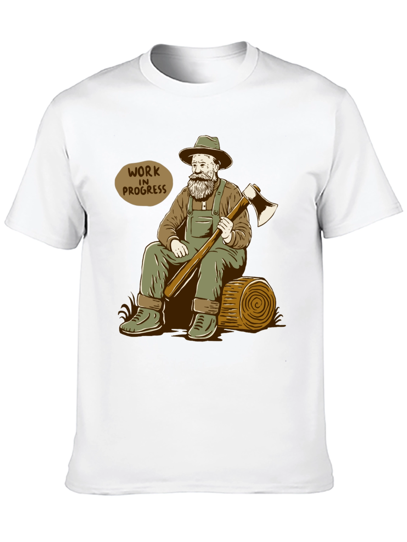 Work in Progress Lumberjack Graphic Tee