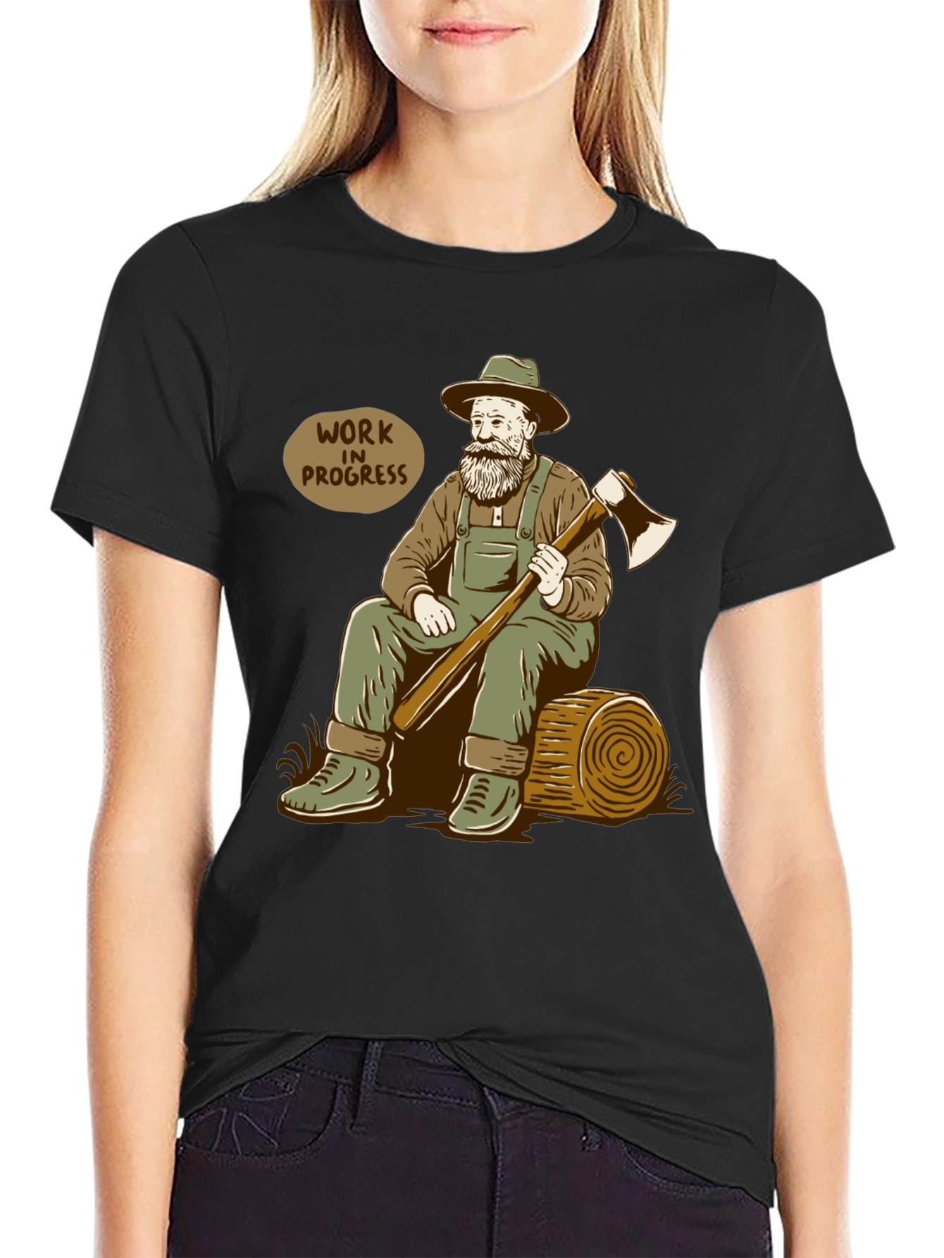 Work in Progress Lumberjack Graphic Tee